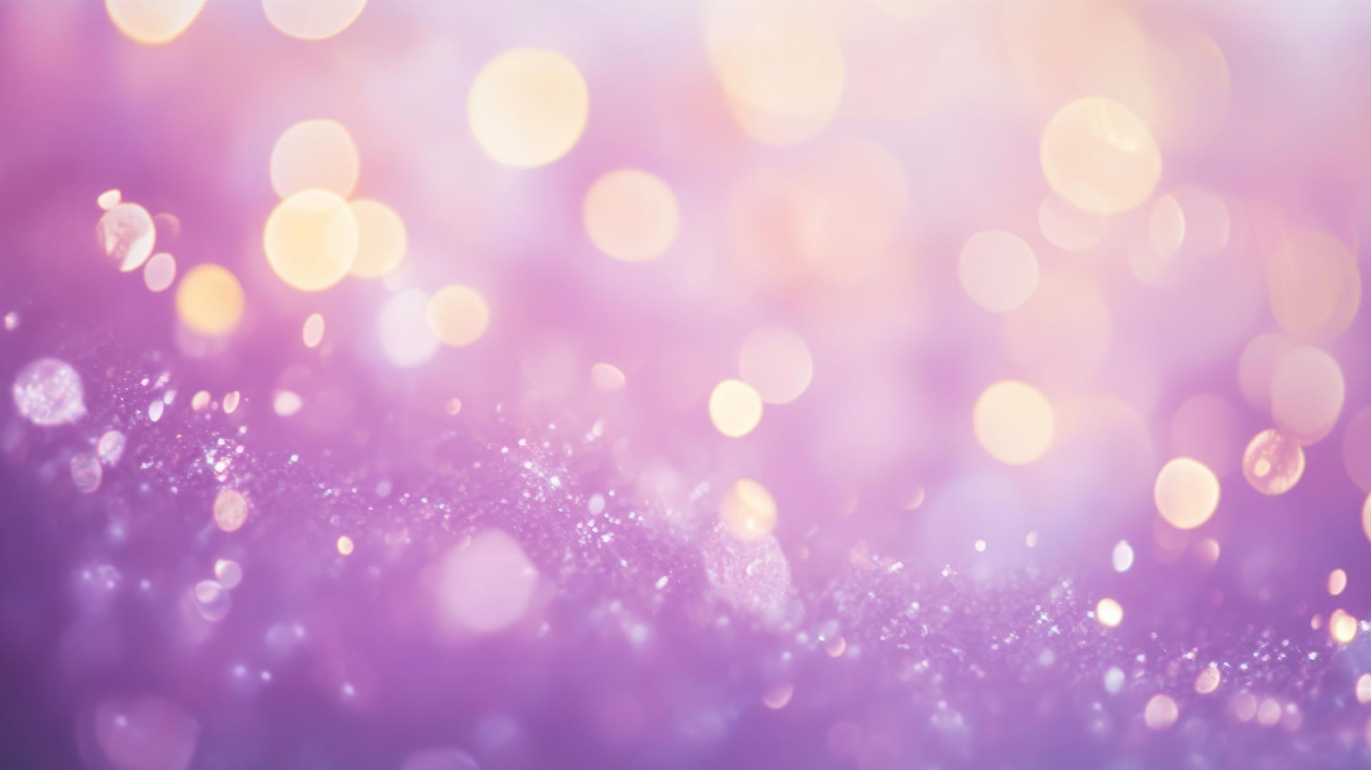 light purple wallpaper with shimmering bokeh and ethereal glow