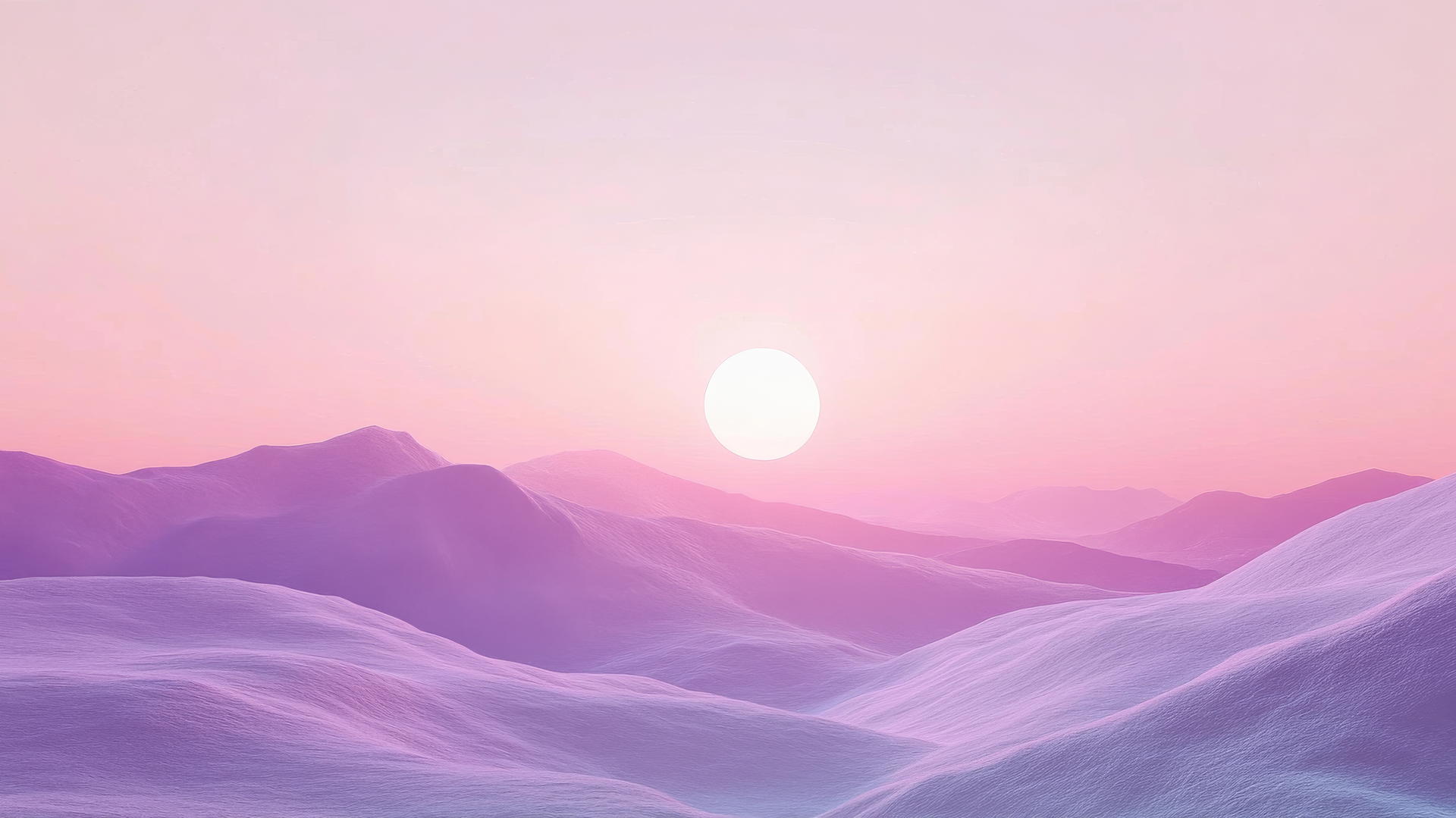 light purple wallpaper with smooth gradient to soft pink