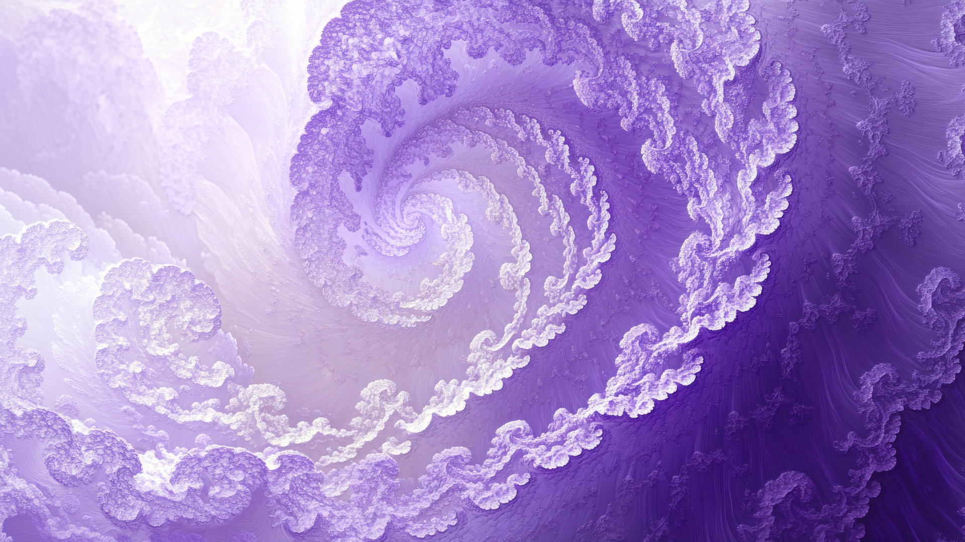 purple wallpaper aesthetic with intricate purple fractal patterns on a soft violet background