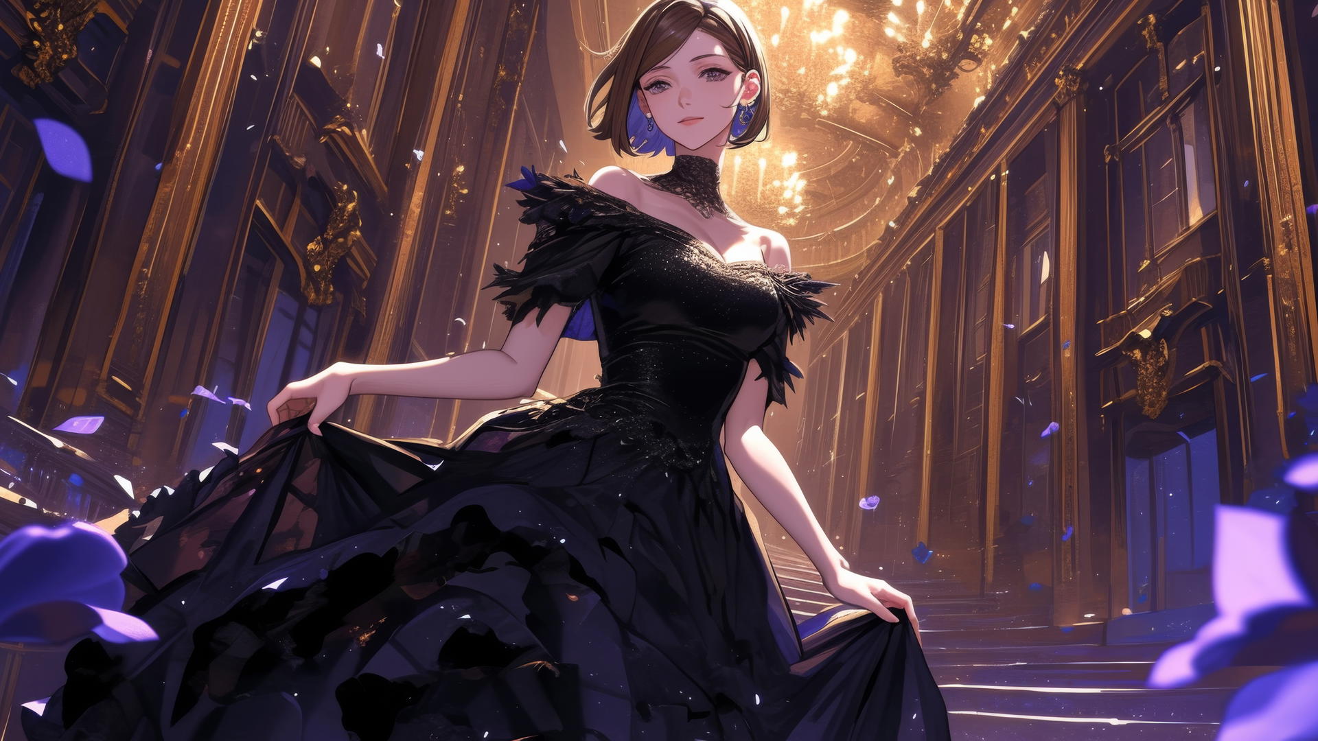 Nobara Kugisaki at a glamorous event in Tokyo Opera City