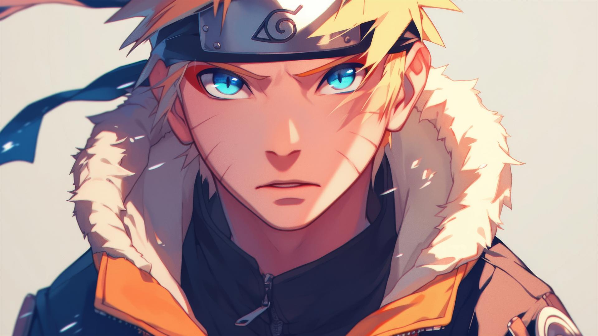 Naruto Uzumaki in iconic pose