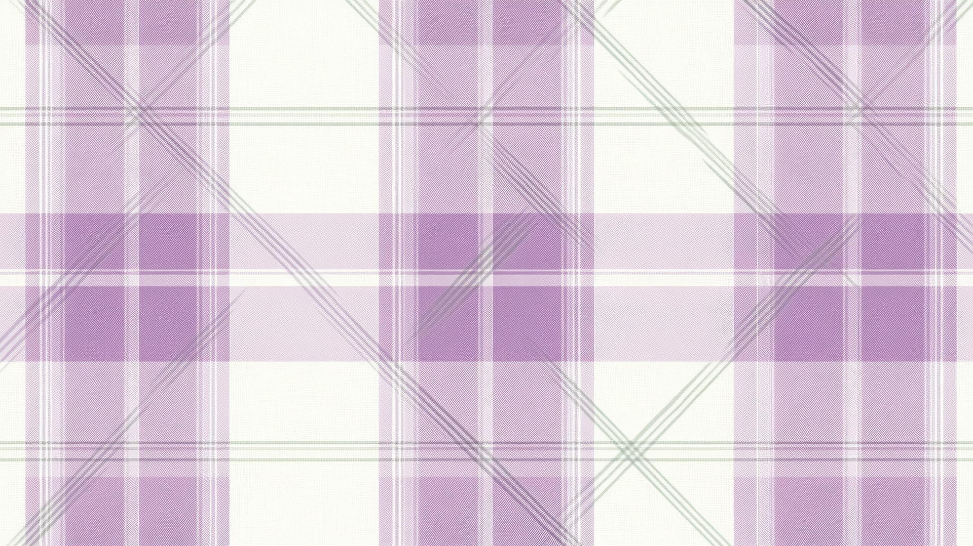 preppy purple wallpaper with purple and white plaid and thin green stripes