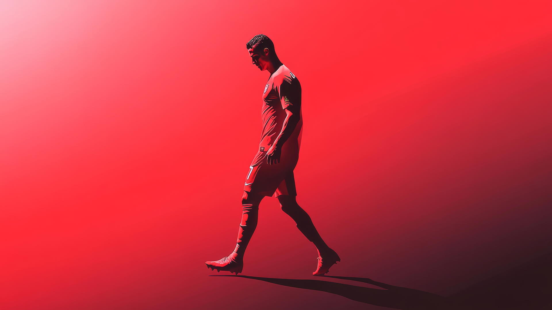 cristiano ronaldo wallpaper 4k minimalist abstract silhouette