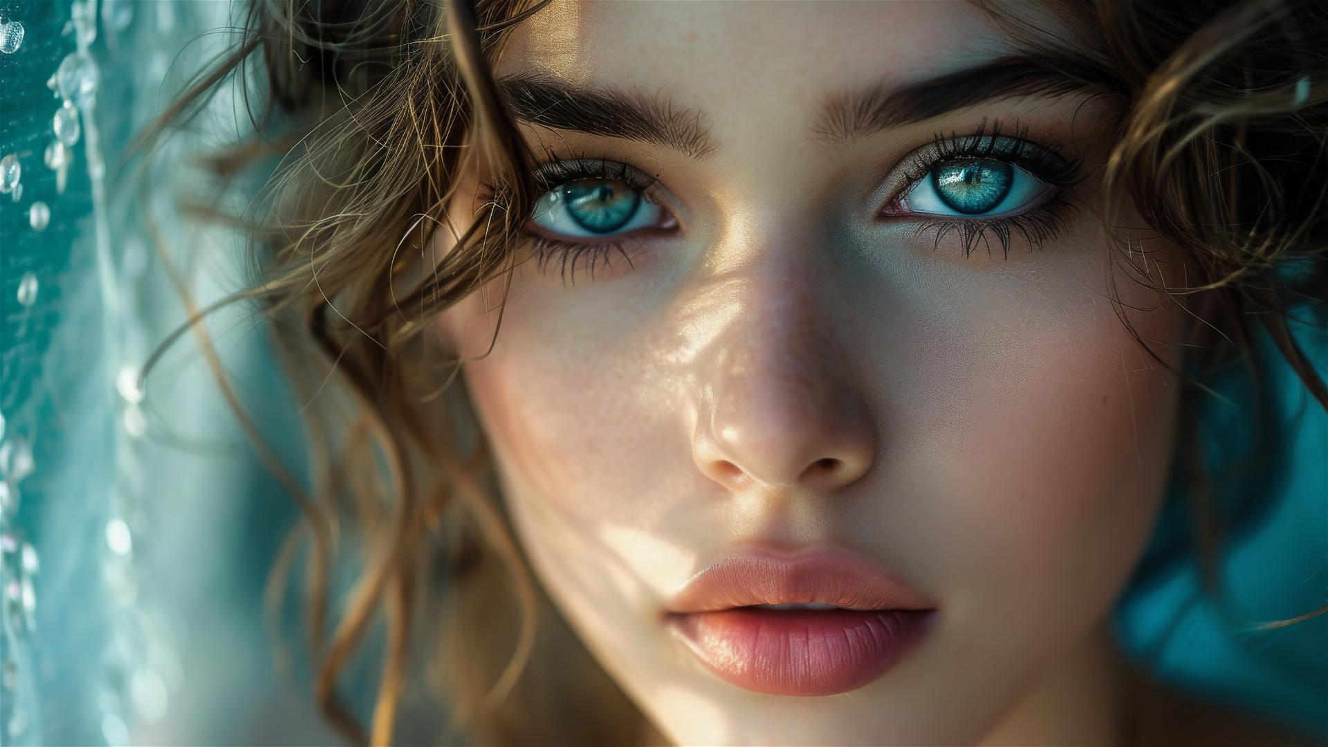 Portrait of the world's most beautiful woman