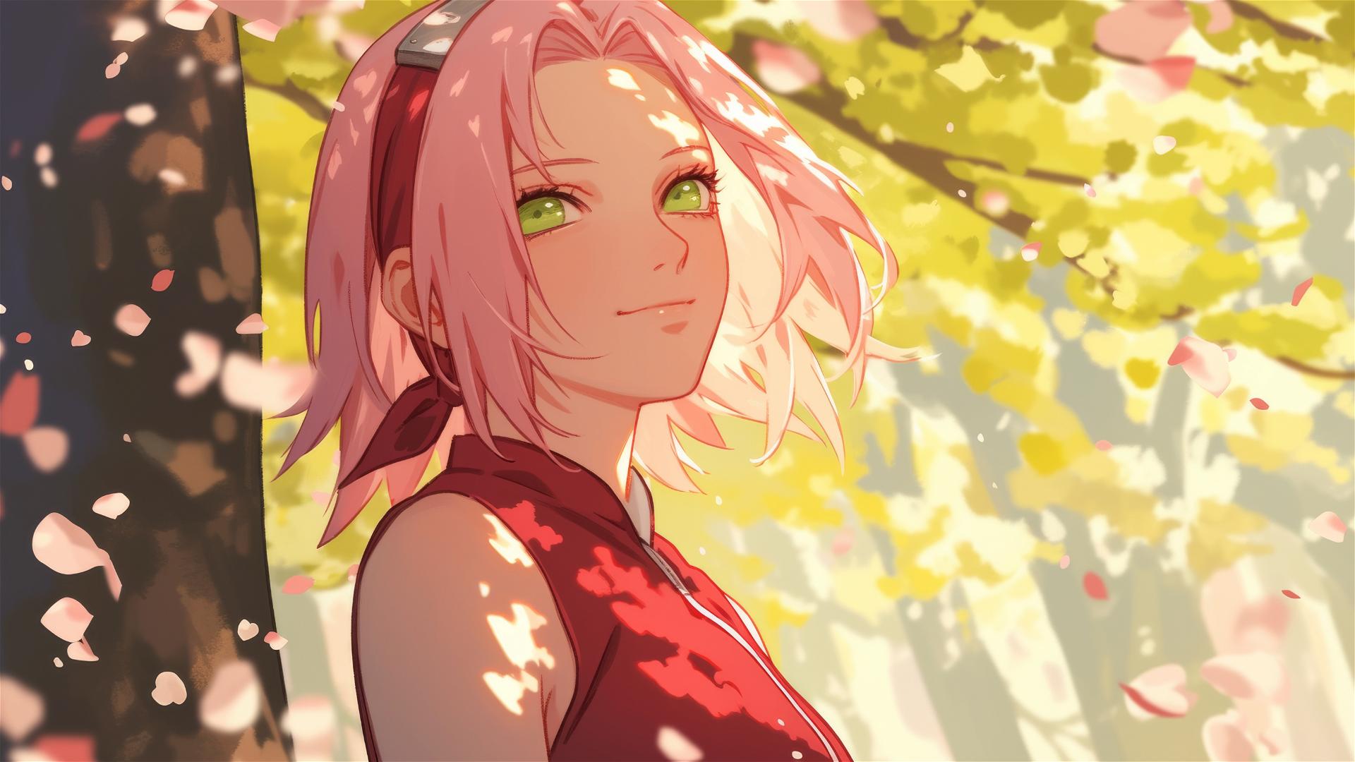 Illustration of Sakura Haruno, Naruto character