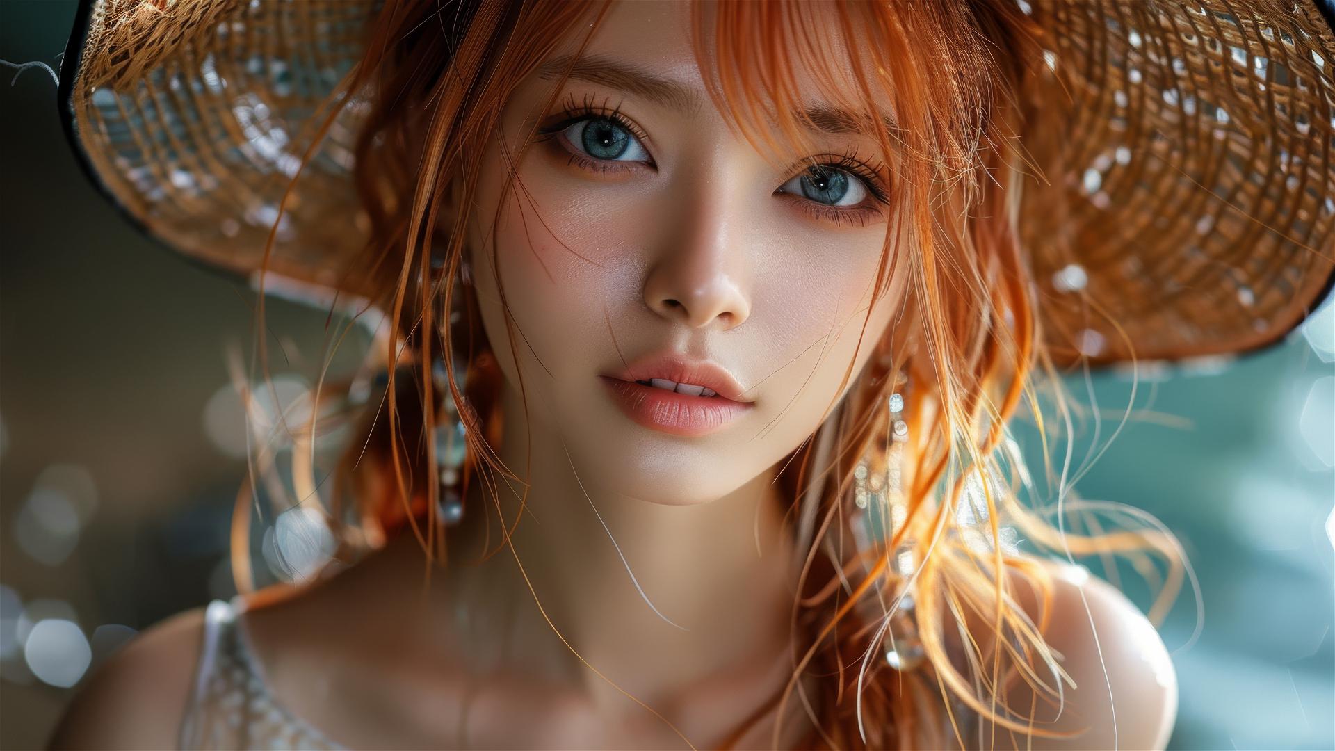 Illustration of Nami, a character from One Piece