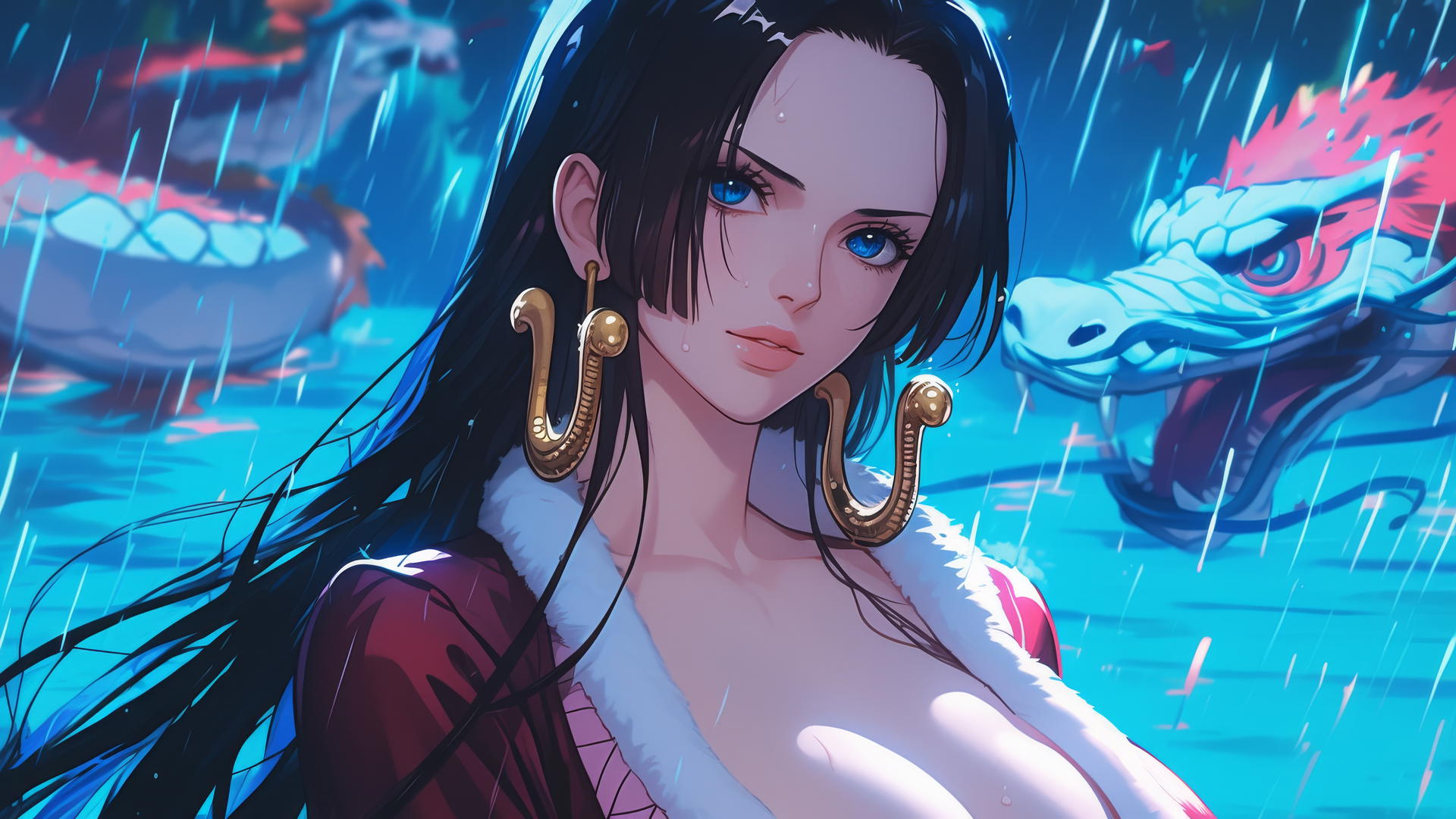 Boa Hancock from One Piece anime