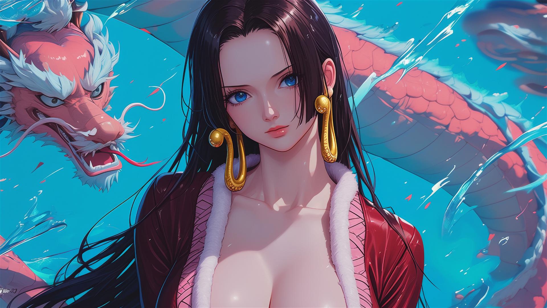 Boa Hancock from One Piece anime