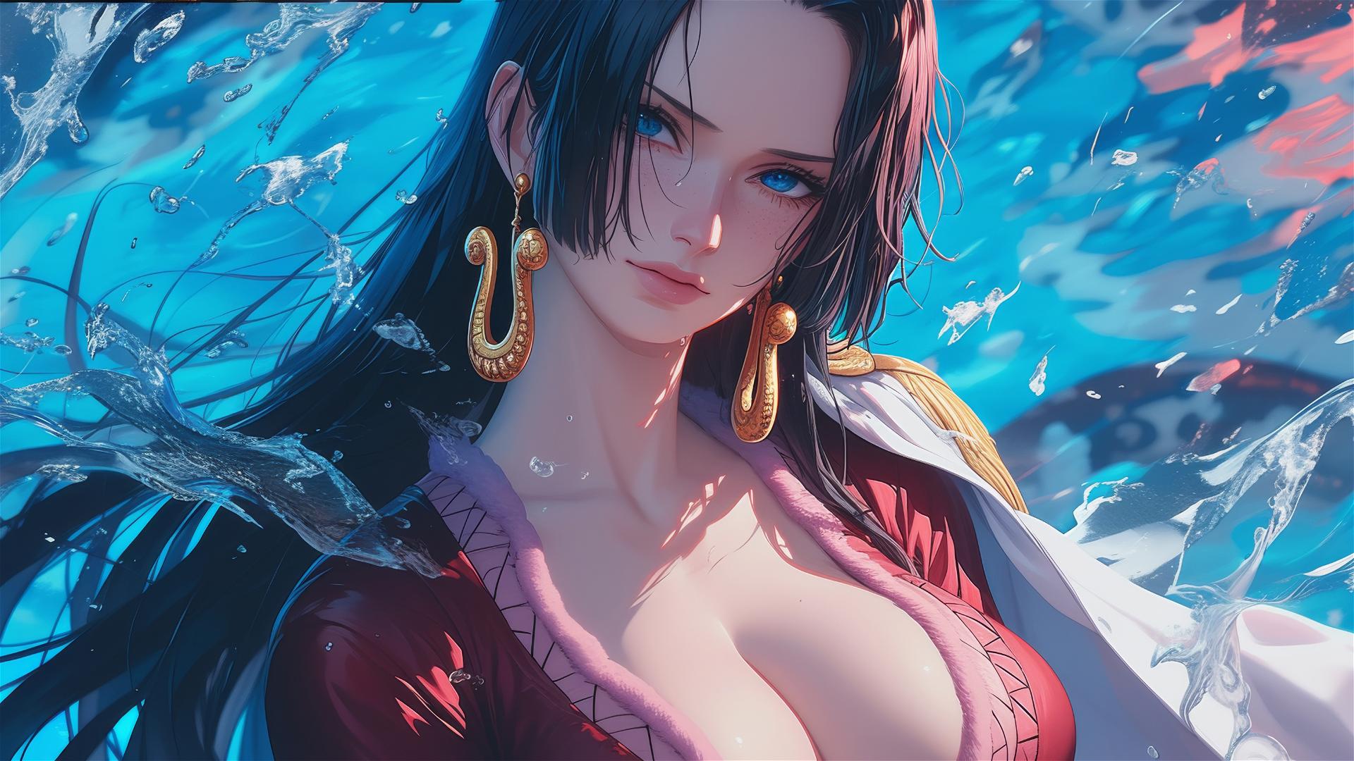 Boa Hancock character illustration from One Piece