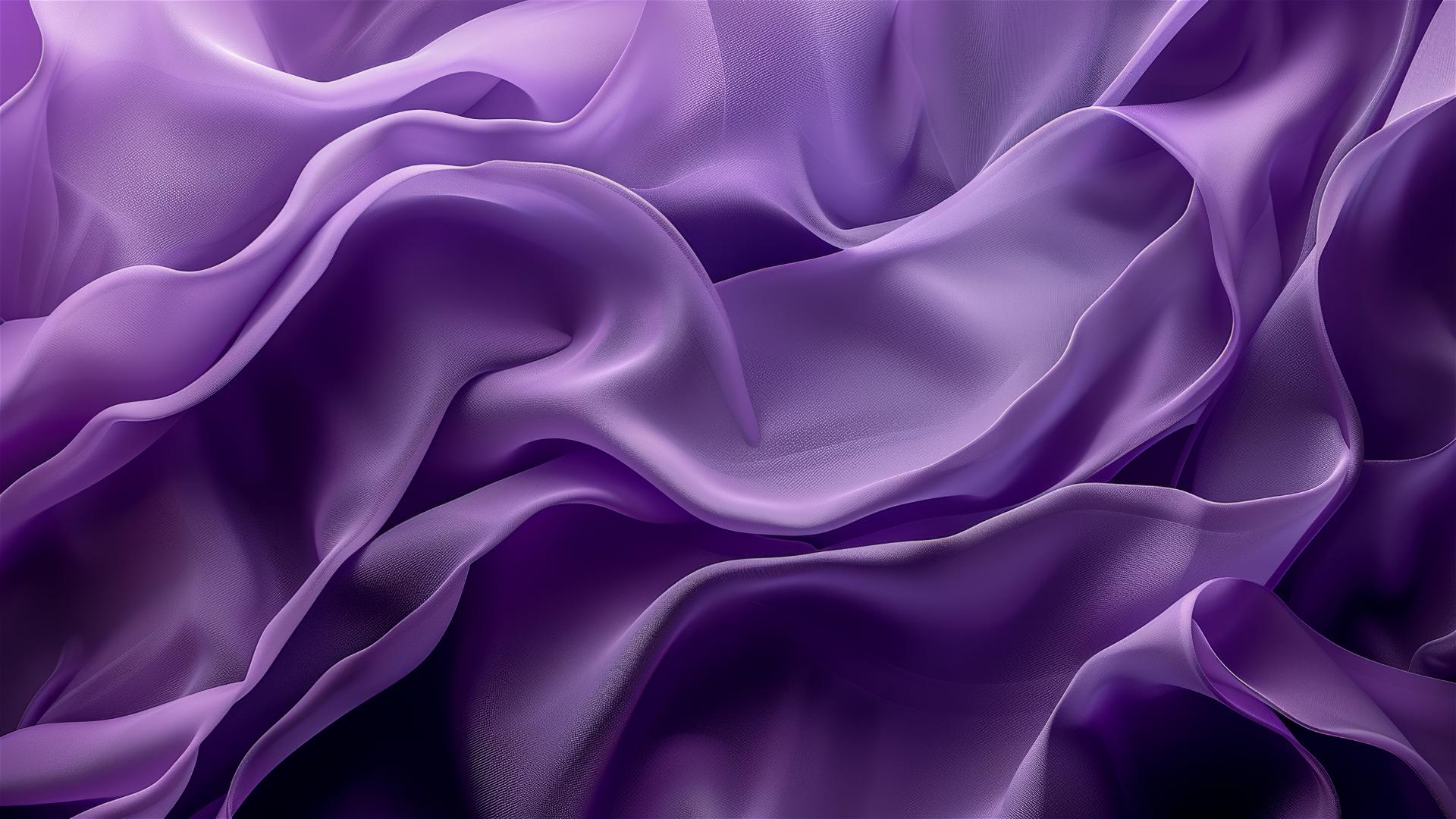iPhone wallpaper with dark lilac flowing shapes, minimalistic and elegant