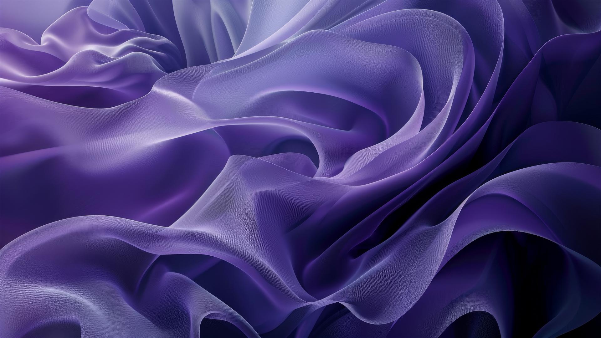 Dark periwinkle shapes on iPhone wallpaper