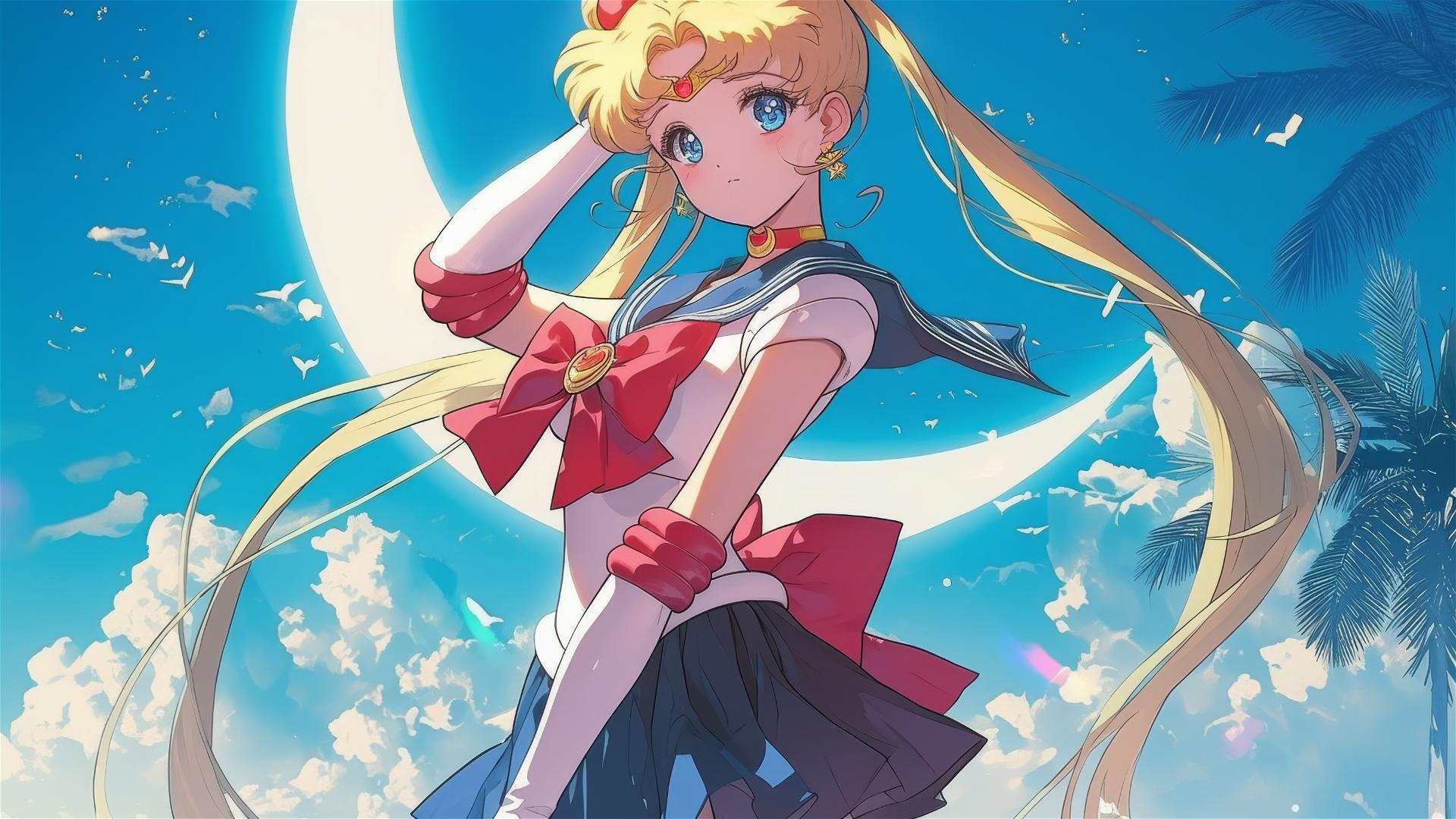 Sailor Moon character illustration