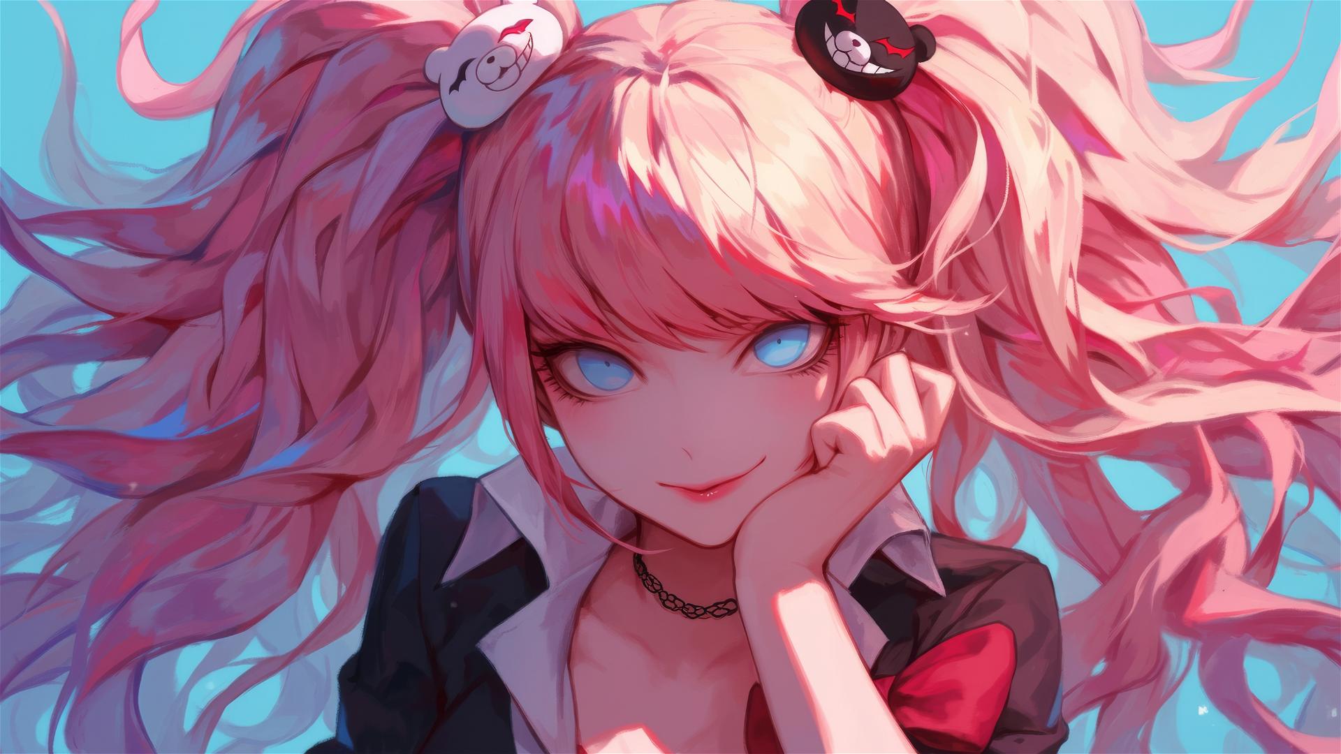 Junko Enoshima, charismatic antagonist from Danganronpa