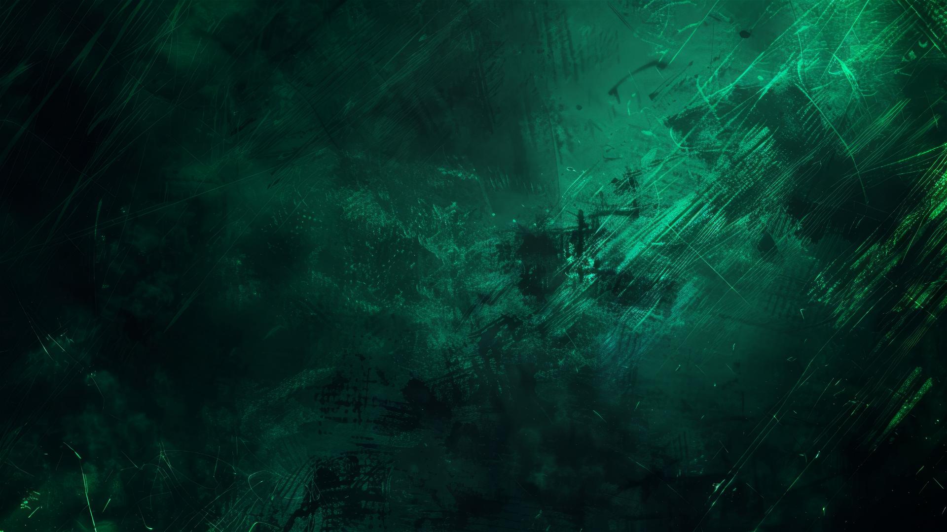 E-sports rank background with subtle emerald and dark black flat lay texture.