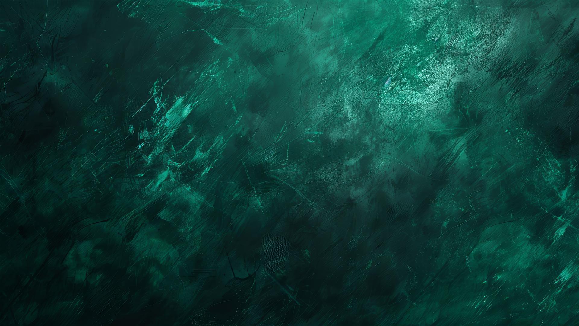 subtle emerald and black texture with flat lay
