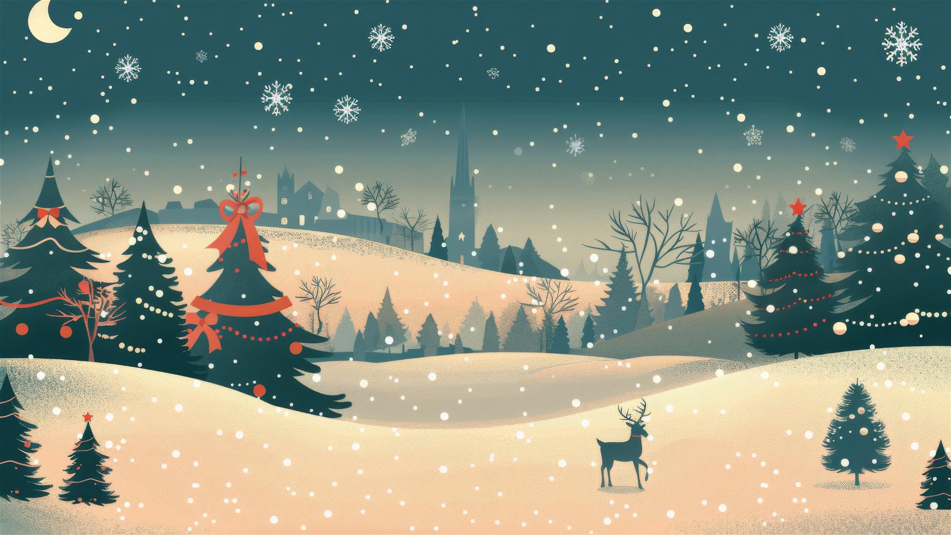 Christmas graphic design vector image