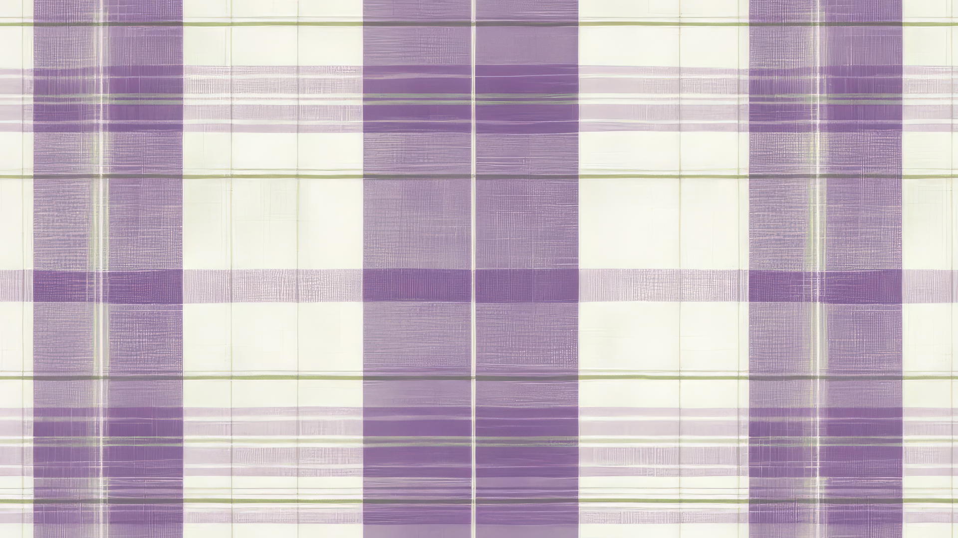 Preppy purple wallpaper with a purple and white plaid pattern