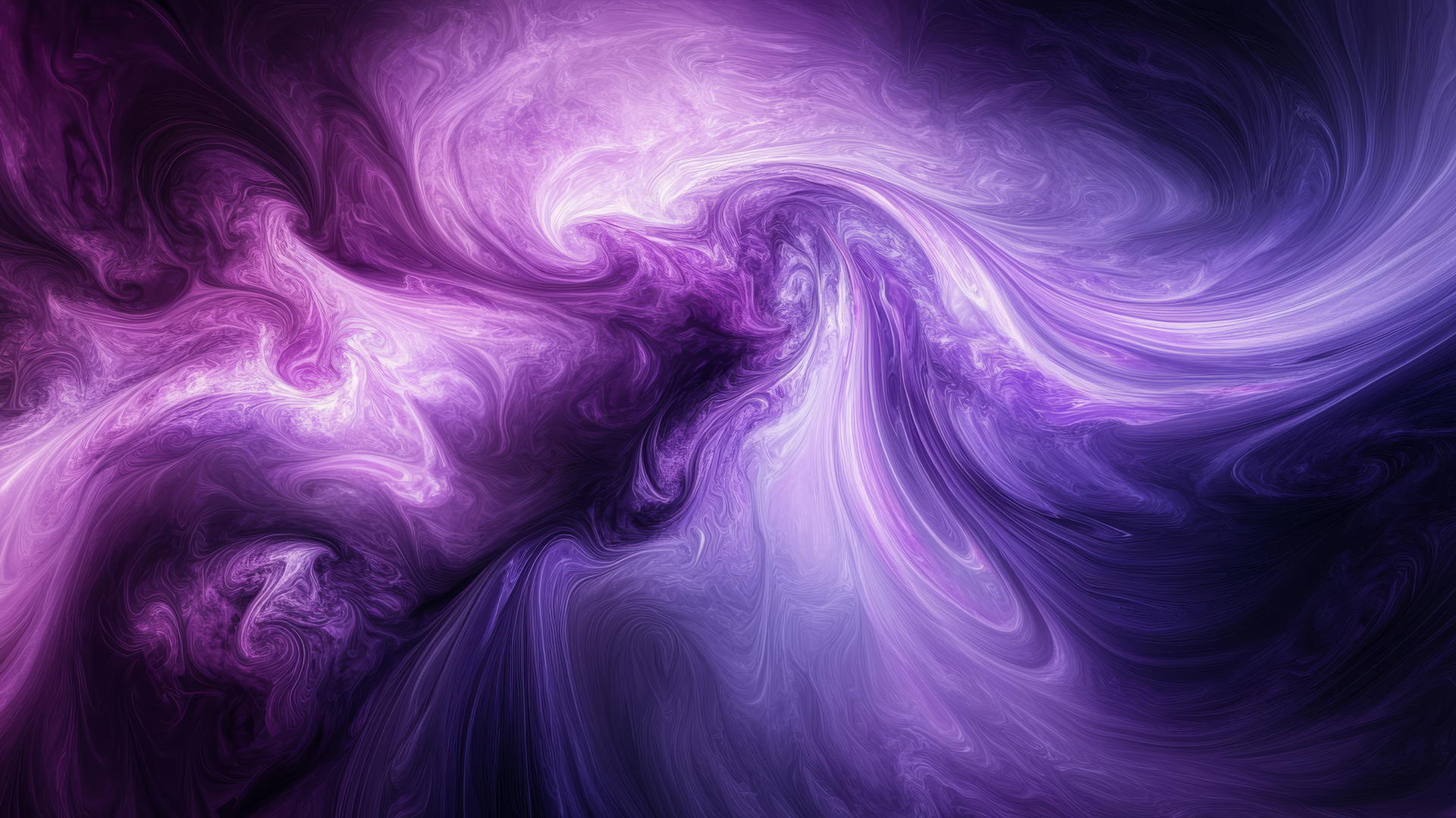 Purple wallpaper 4K with swirling violet and lavender patterns