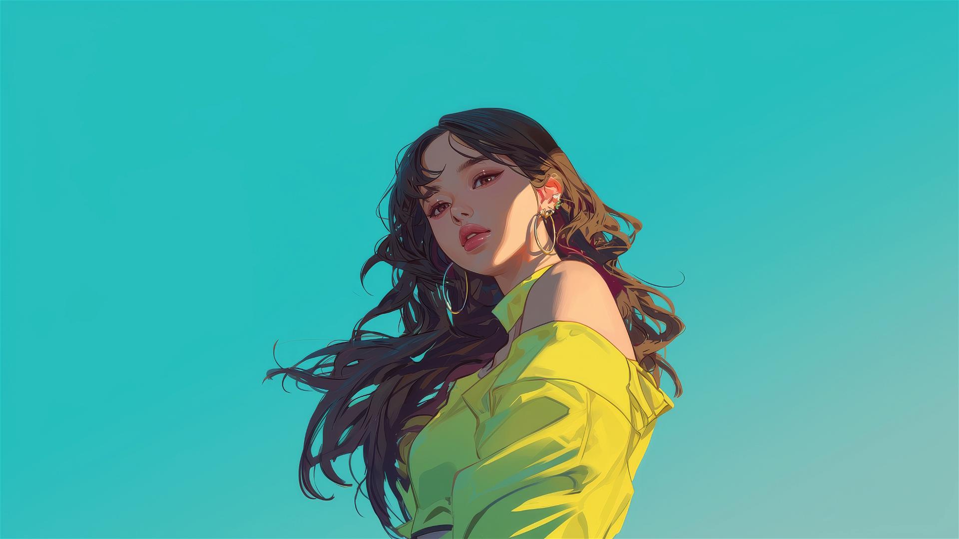 beautiful girl portrait