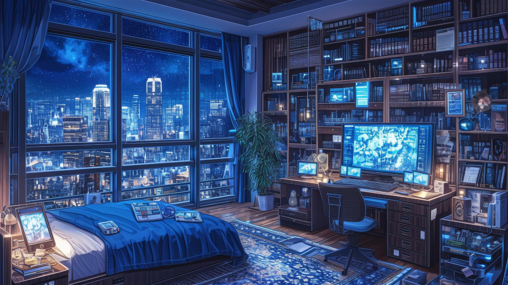 Room inspired by Casio G-Shock design