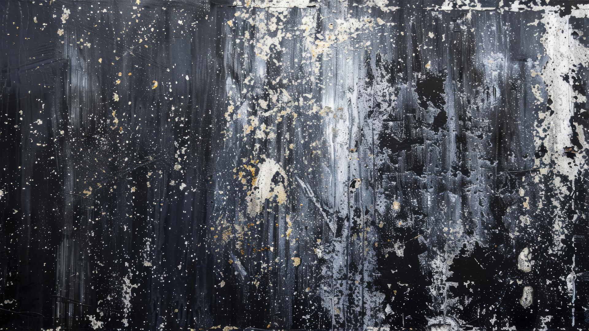White grunge texture over black background