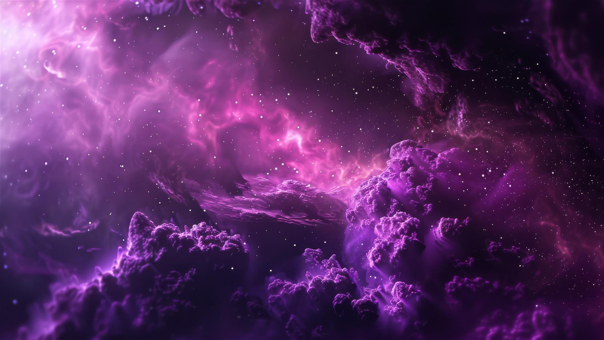 A dark pink and purple background