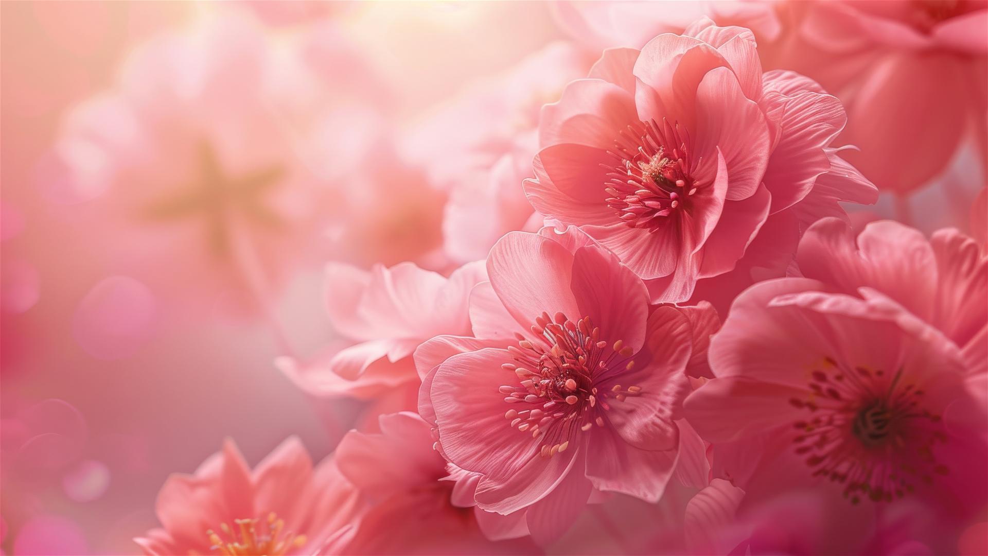 iPhone themed image with pink hues