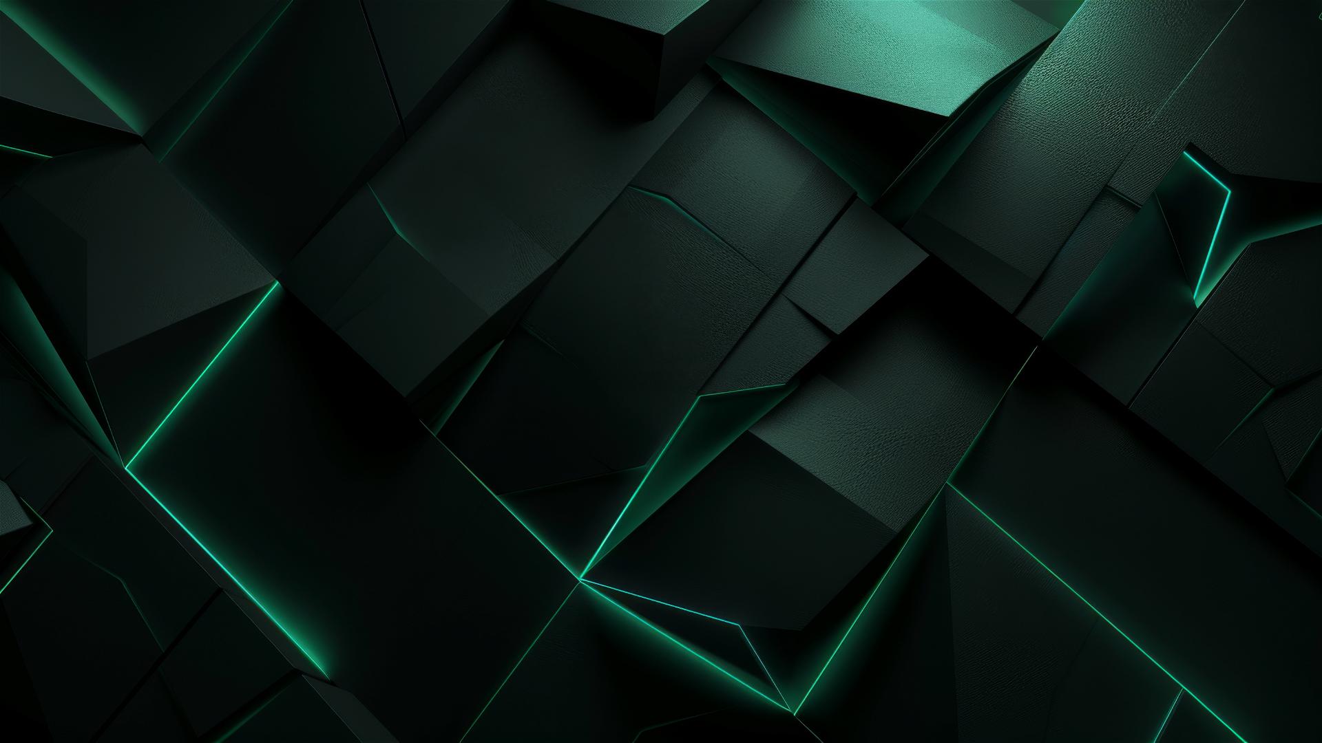 E-sports rank background, emerald and dark tones, flat lay texture.