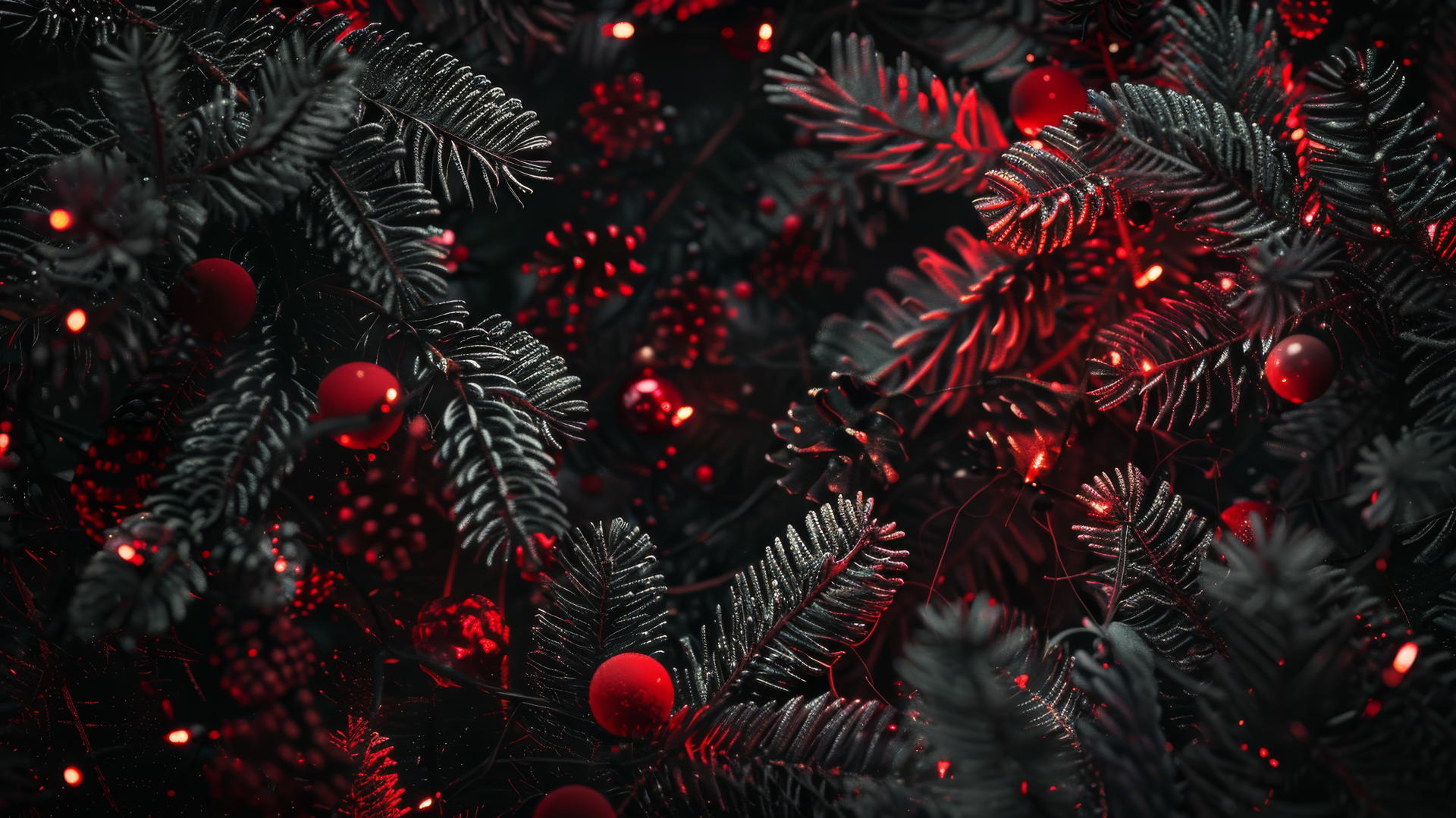 Christmas background with festive elements