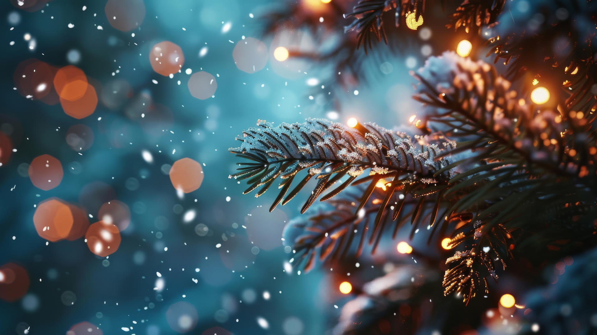 Christmas-themed background in 4K resolution.