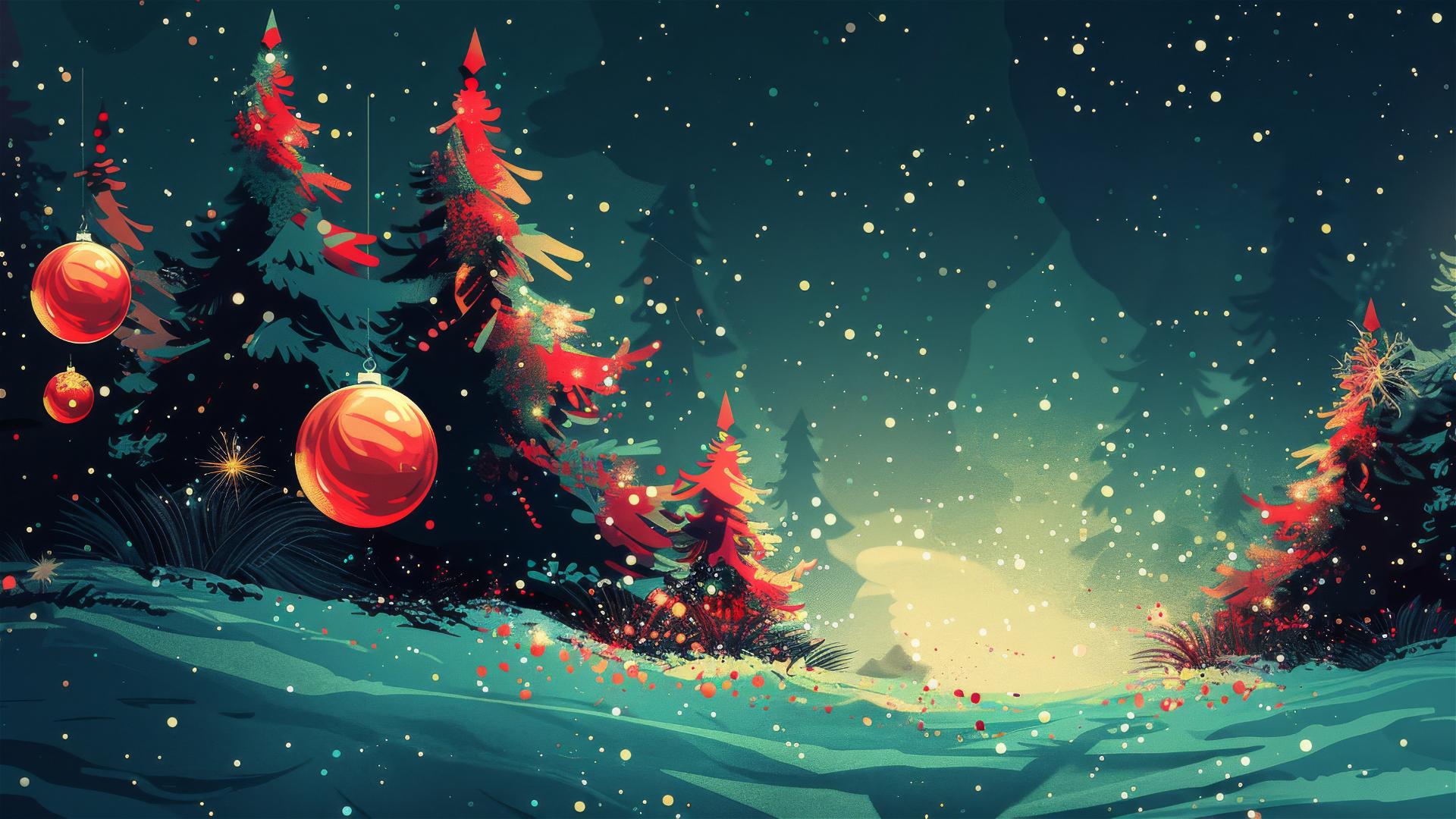 Christmas graphic design in vector image