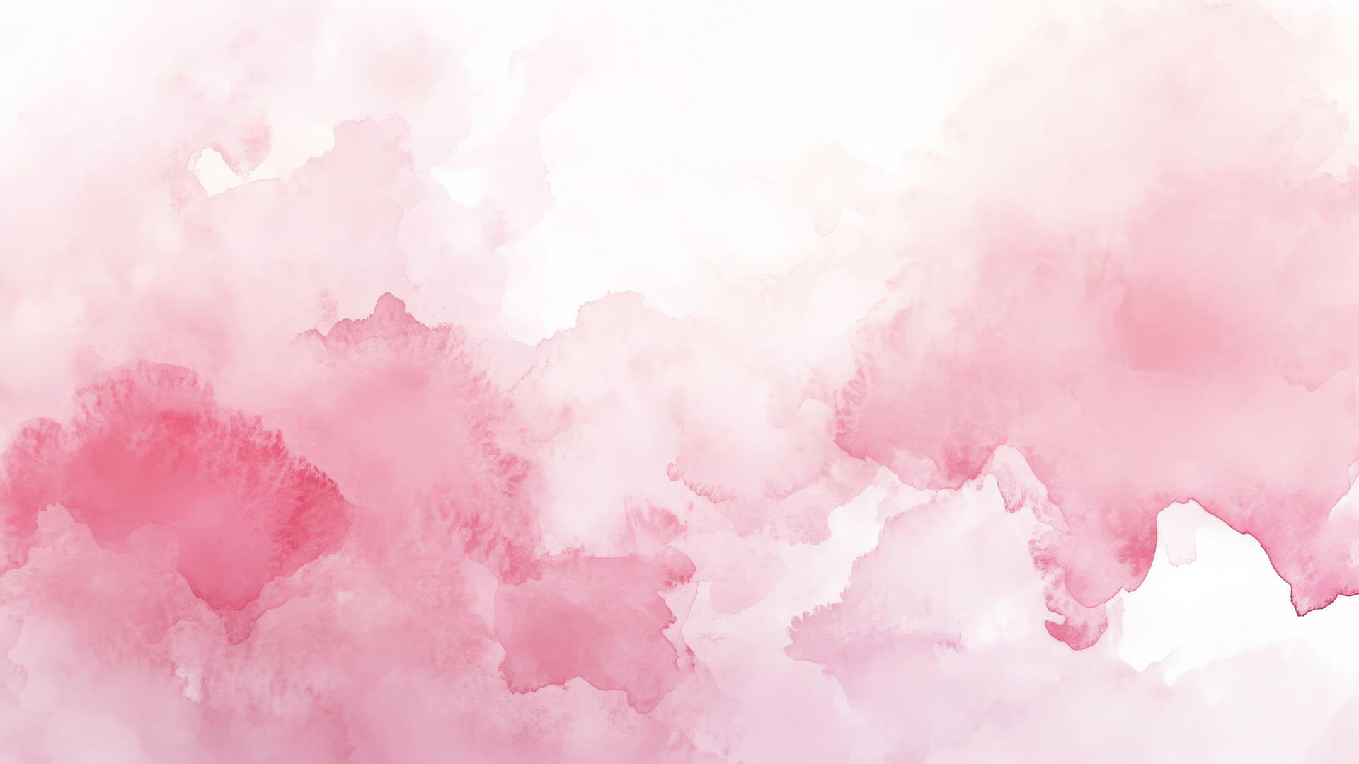 Light pink wallpaper with serene watercolor wash in varying shades of pink and hints of white and blush