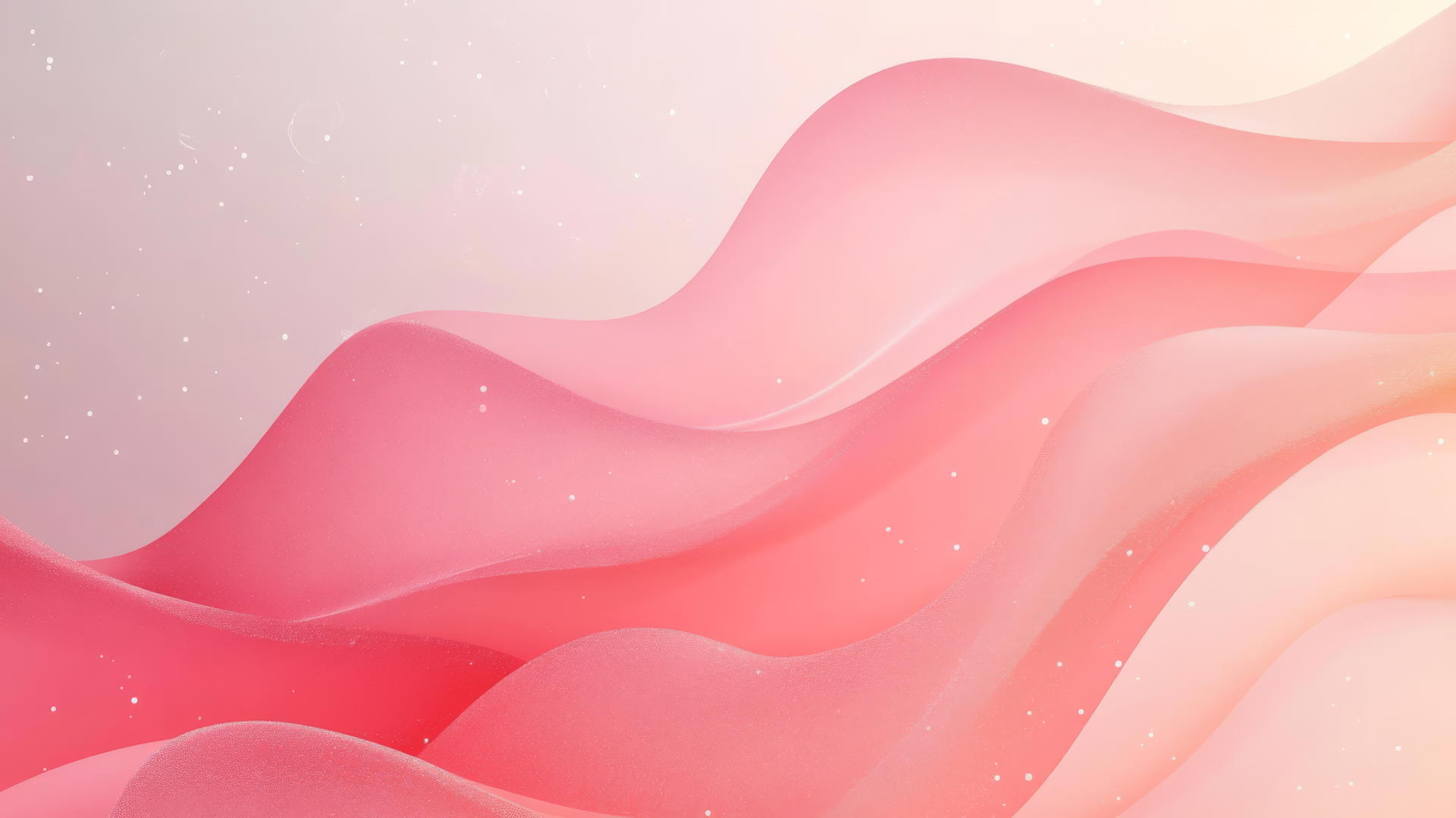 A pink aesthetic wallpaper with abstract shapes and gradients, and a subtle sparkle effect.