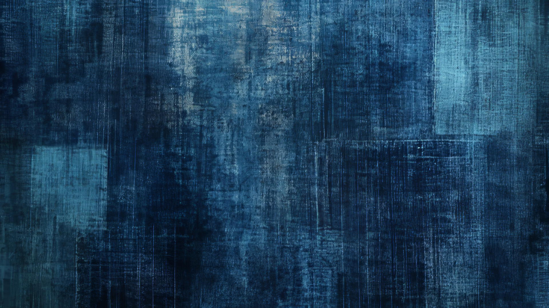 Blue wallpaper aesthetic with vintage denim texture and subtle stitches