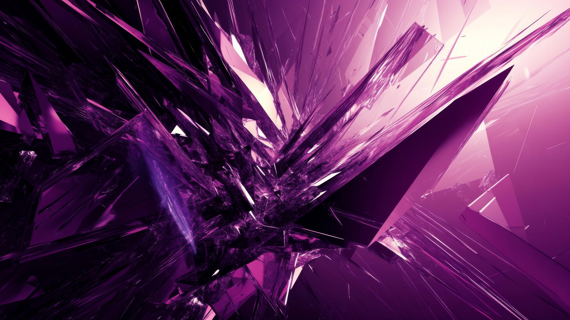 purple wallpaper 4k with sharp angular lines and dynamic shapes