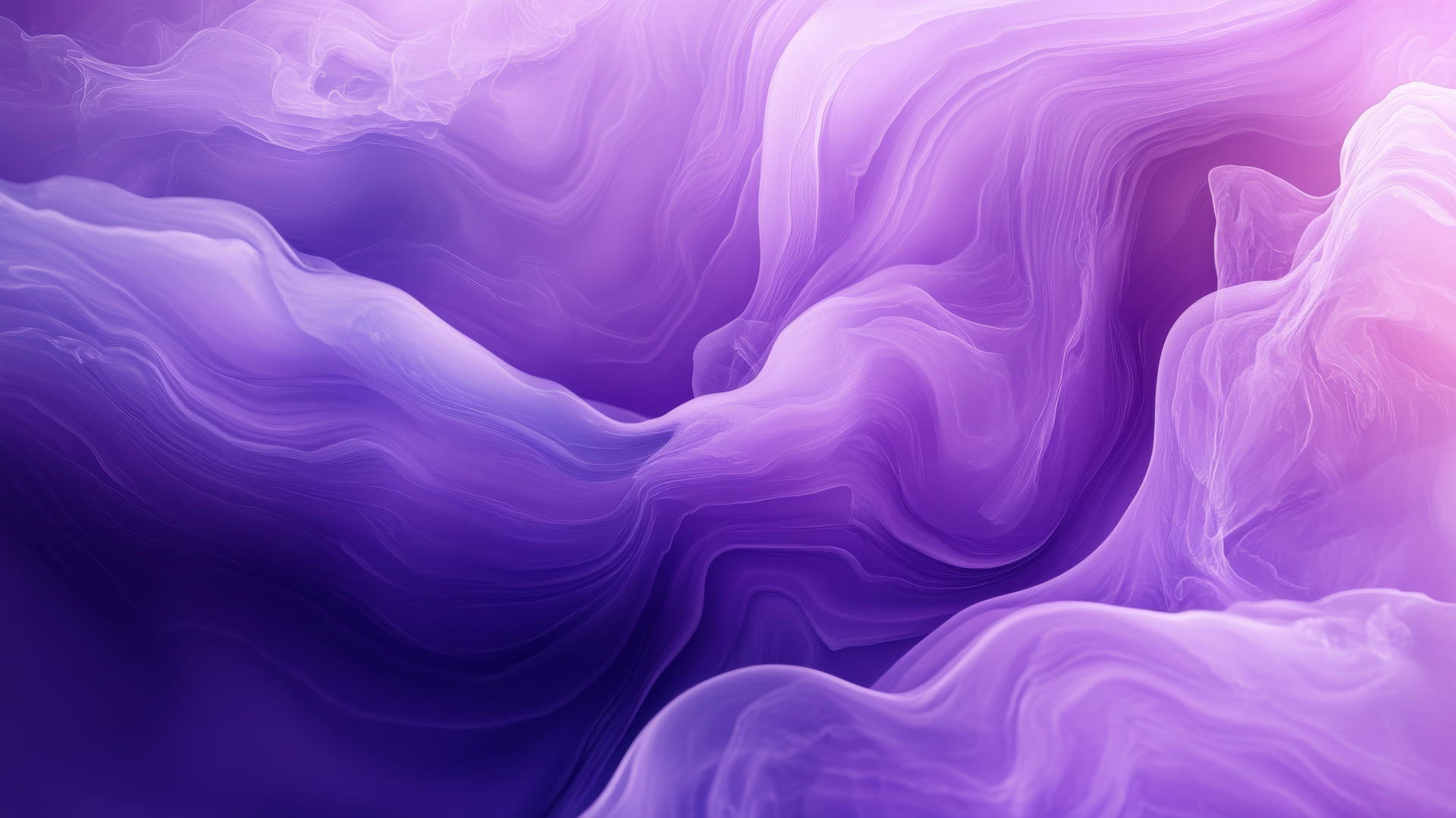 wallpaper purple 4k with dynamic waves of purple and violet hues