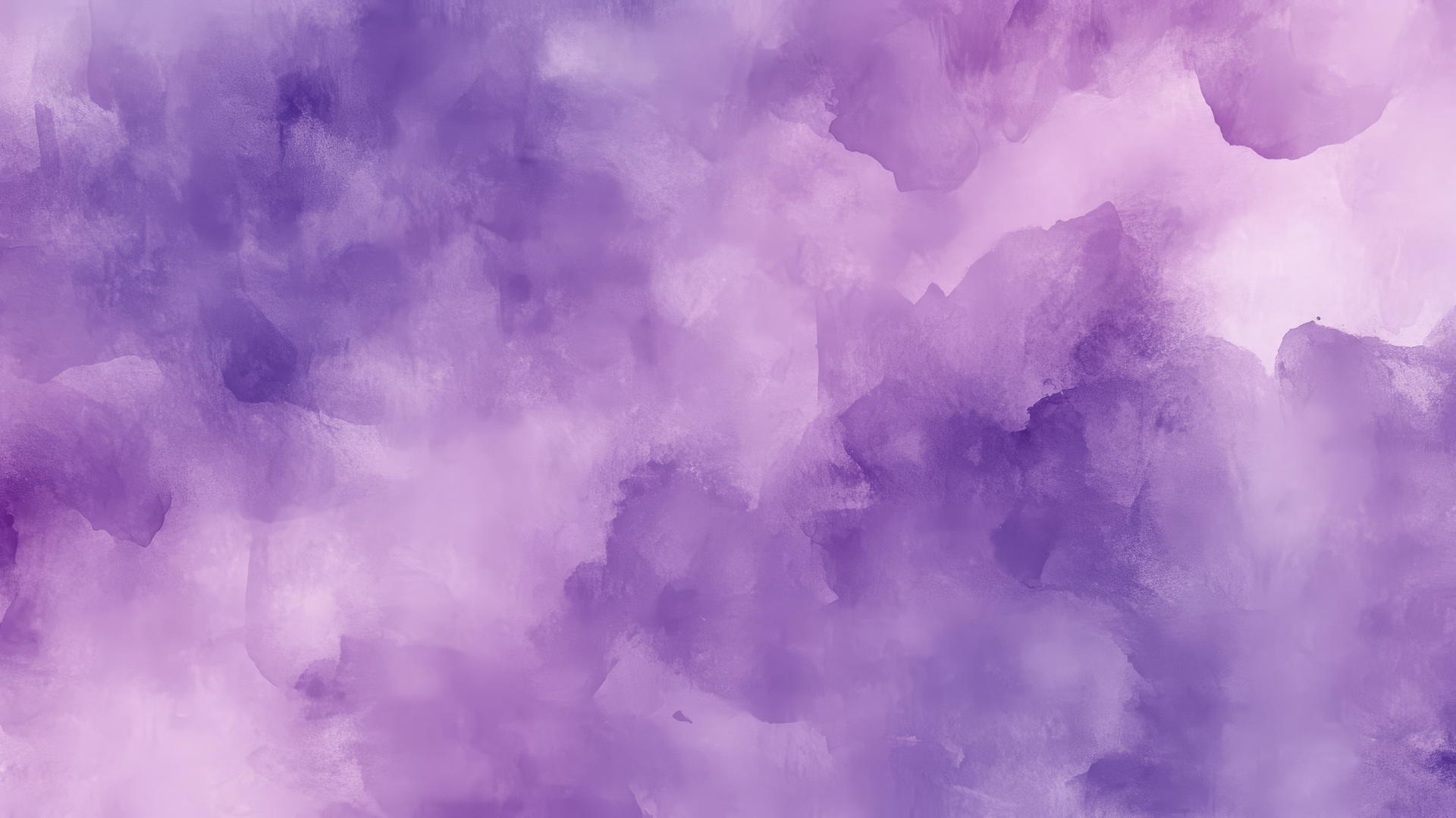 Dreamy purple background wallpaper with watercolor brushstrokes