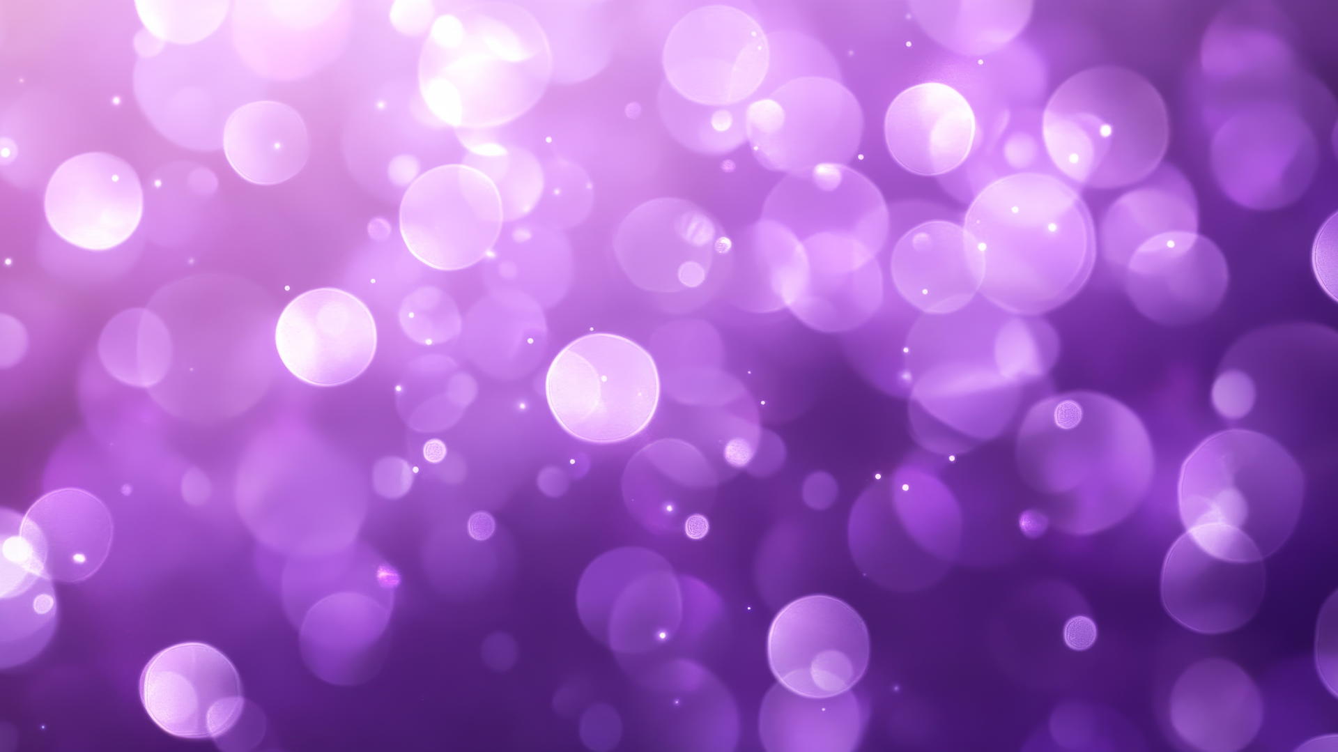 purple background wallpaper with smooth bokeh effect and blurred light circles