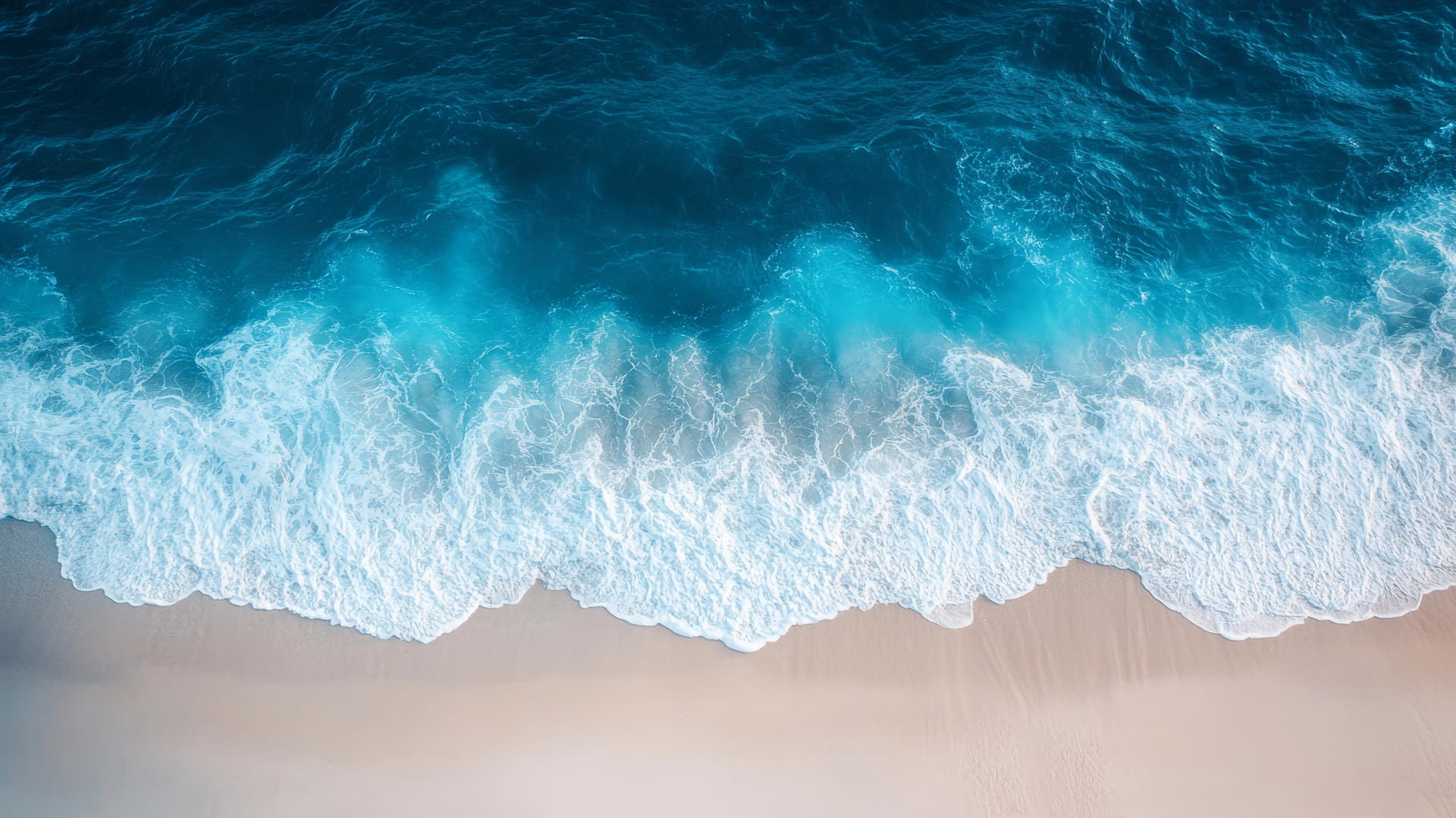 Overhead drone shot of beach pictures wallpaper