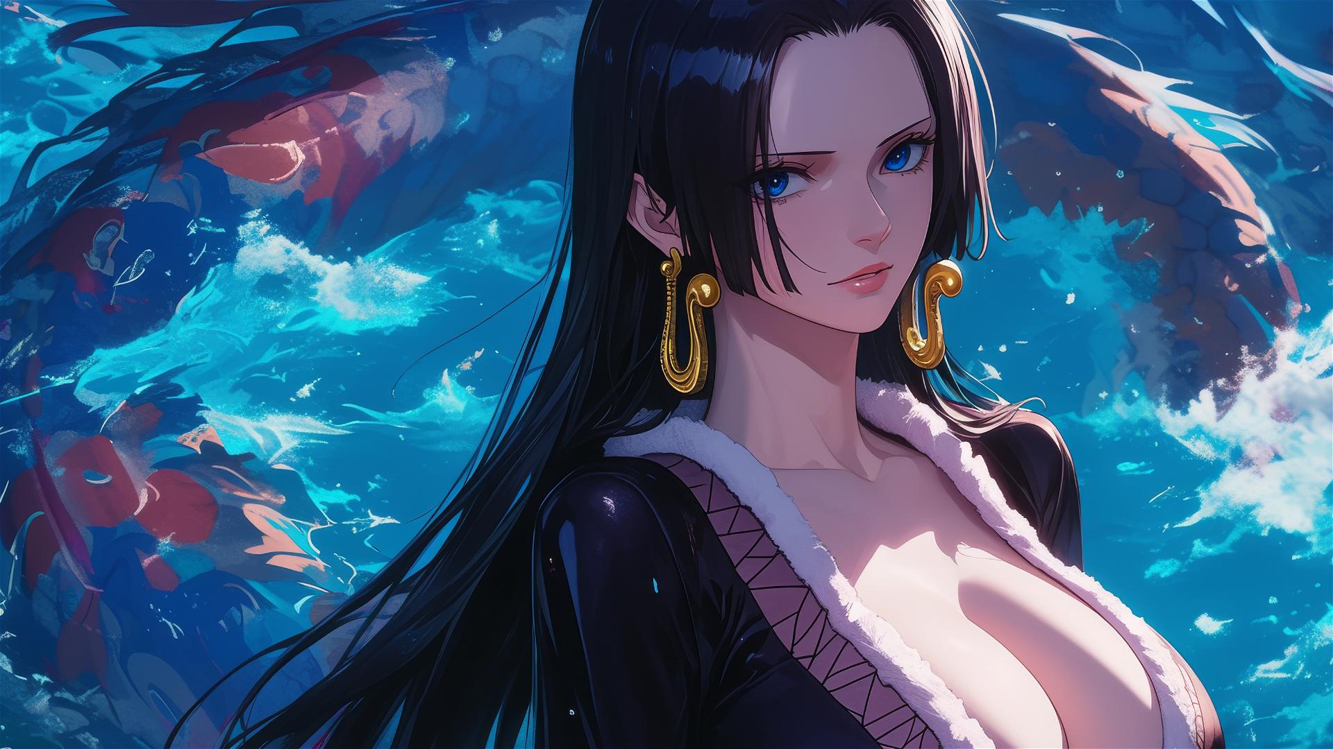 Boa Hancock from One Piece anime