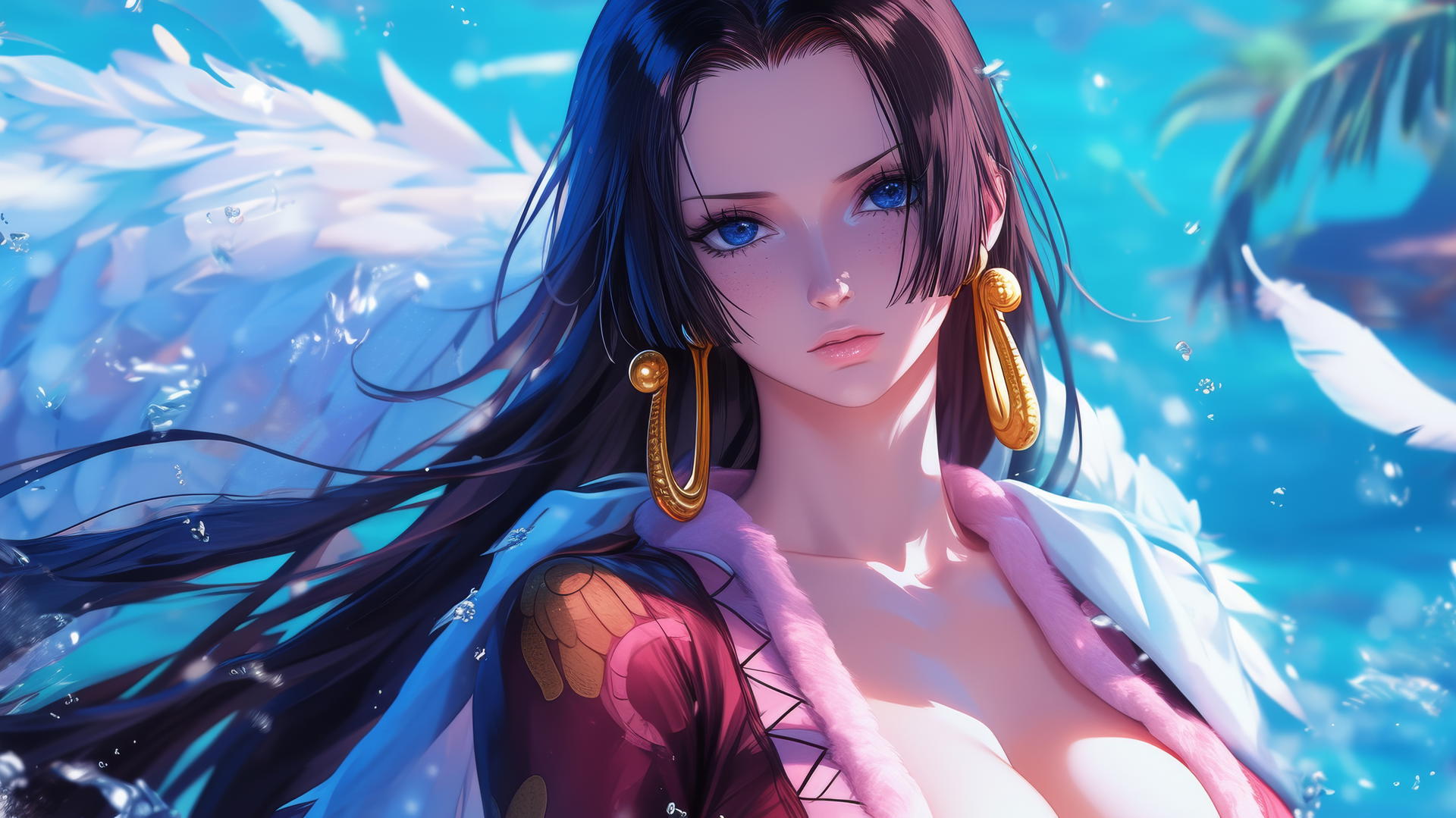 Boa Hancock from One Piece anime character