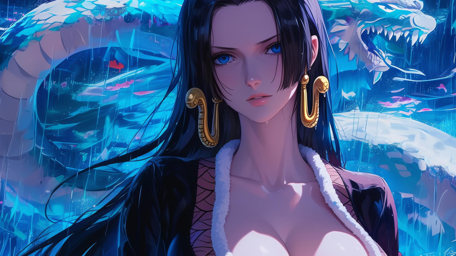 Boa Hancock character from One Piece anime