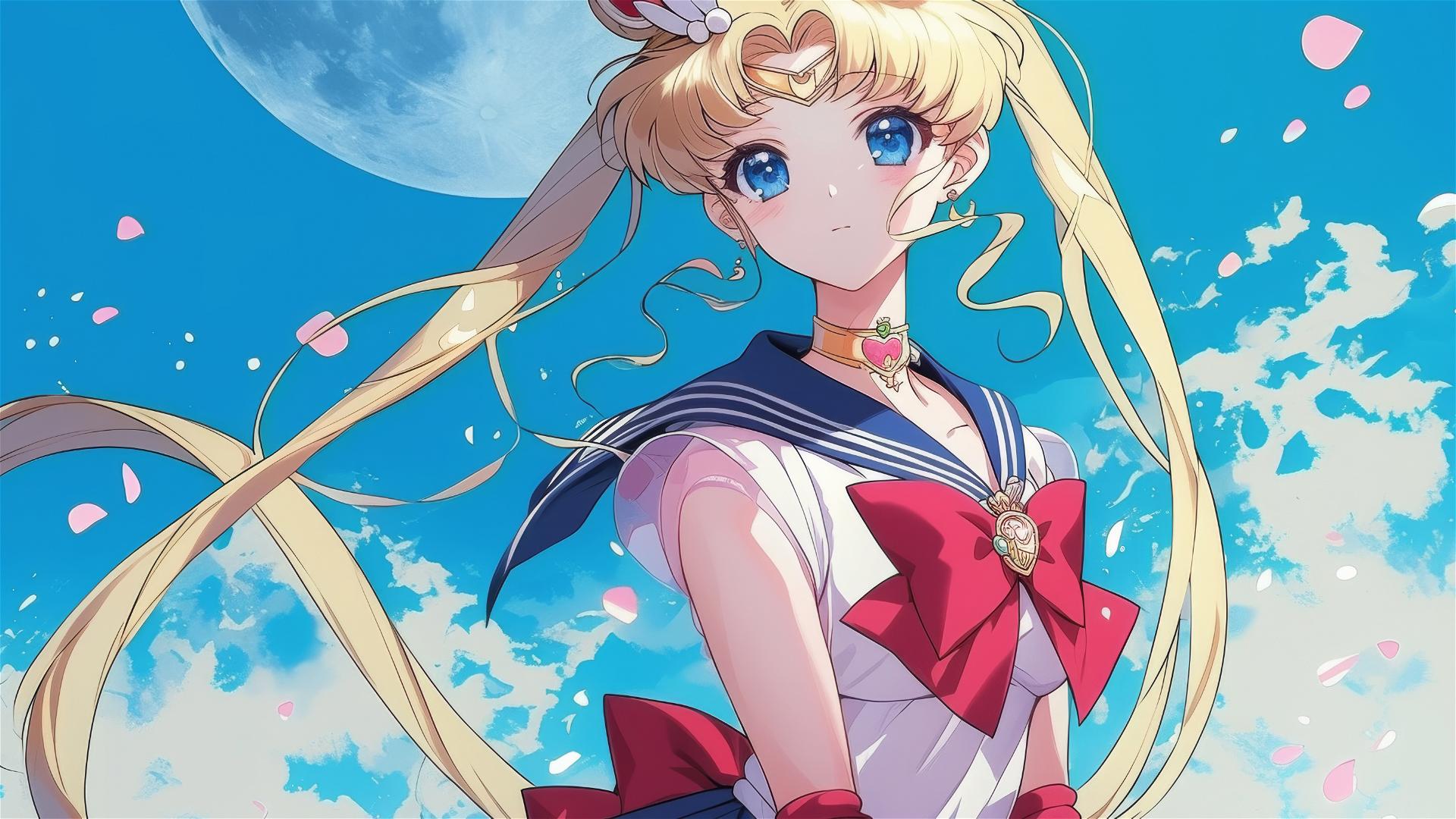 Sailor Moon character illustration