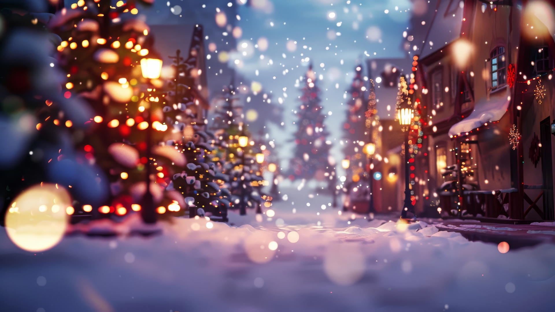 Christmas-themed background in 4K resolution