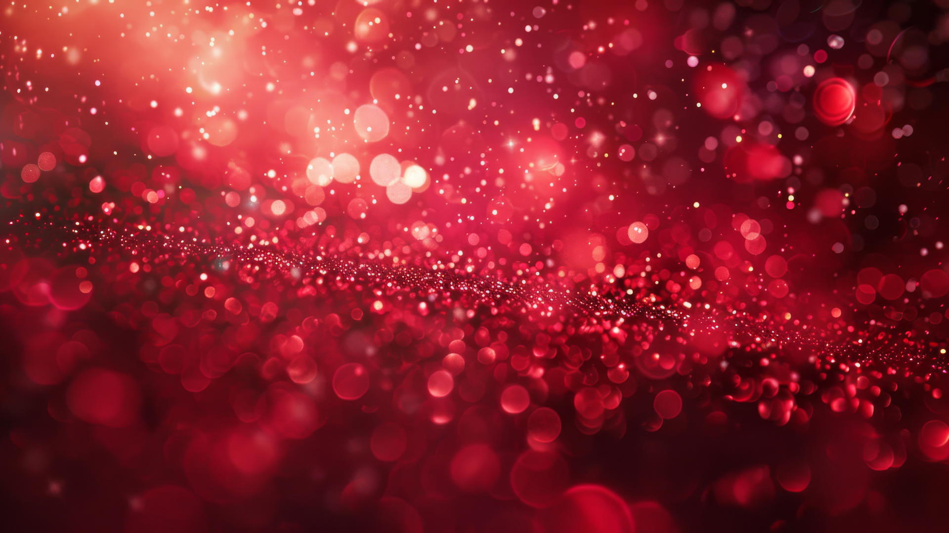 Christmas background with lots of red in 4K resolution