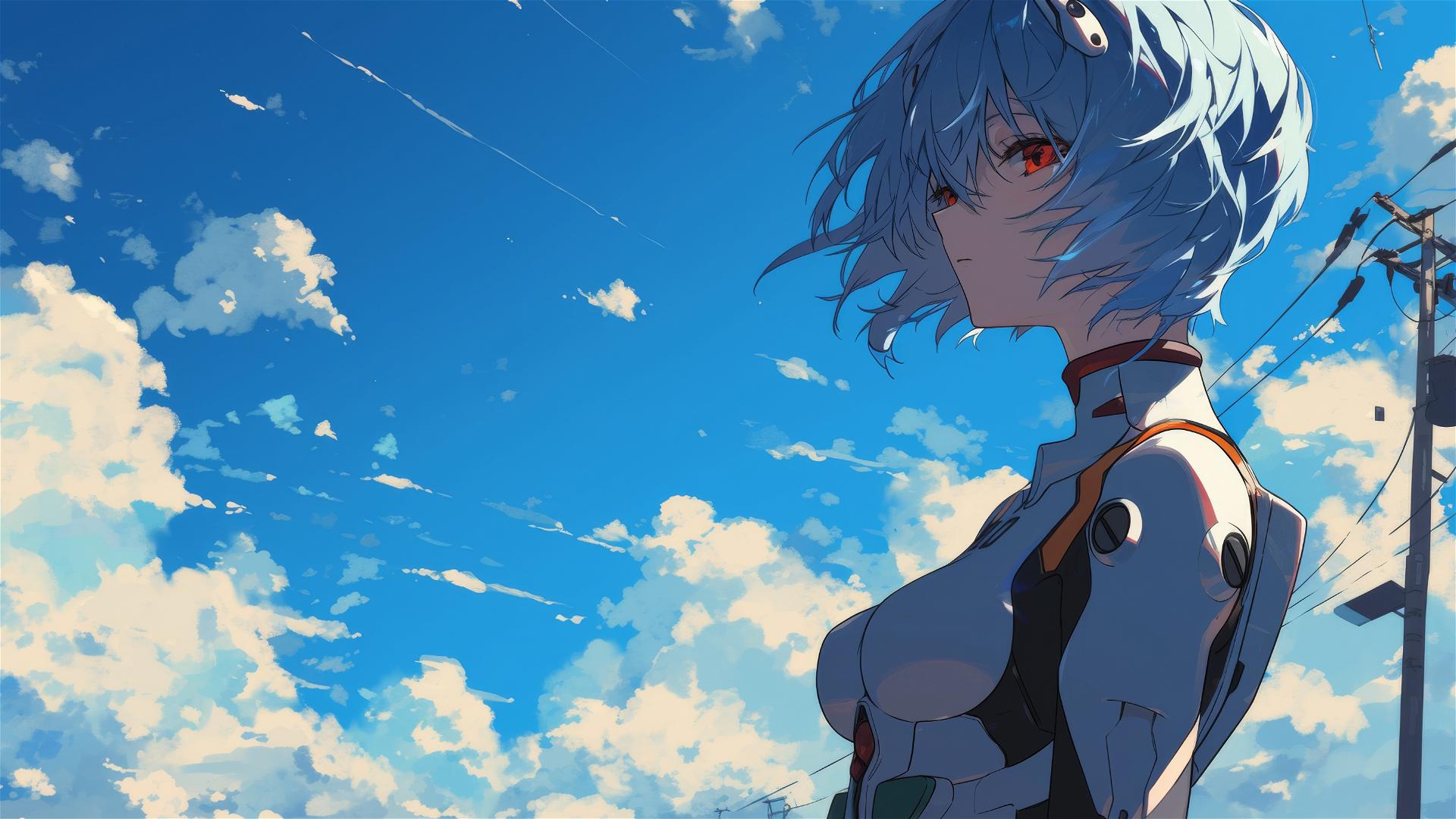 Rei Ayanami from Neon Genesis Evangelion