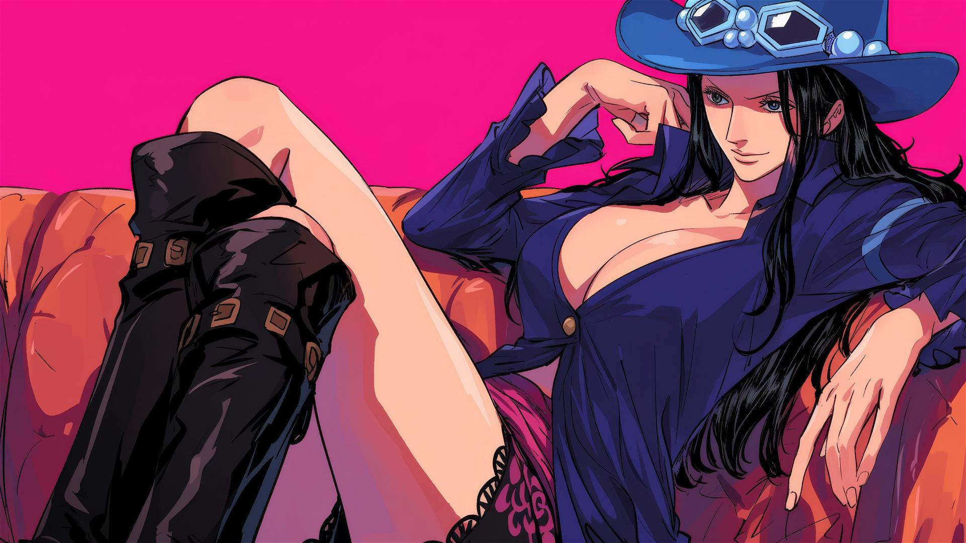Nico Robin, One Piece character, in action.