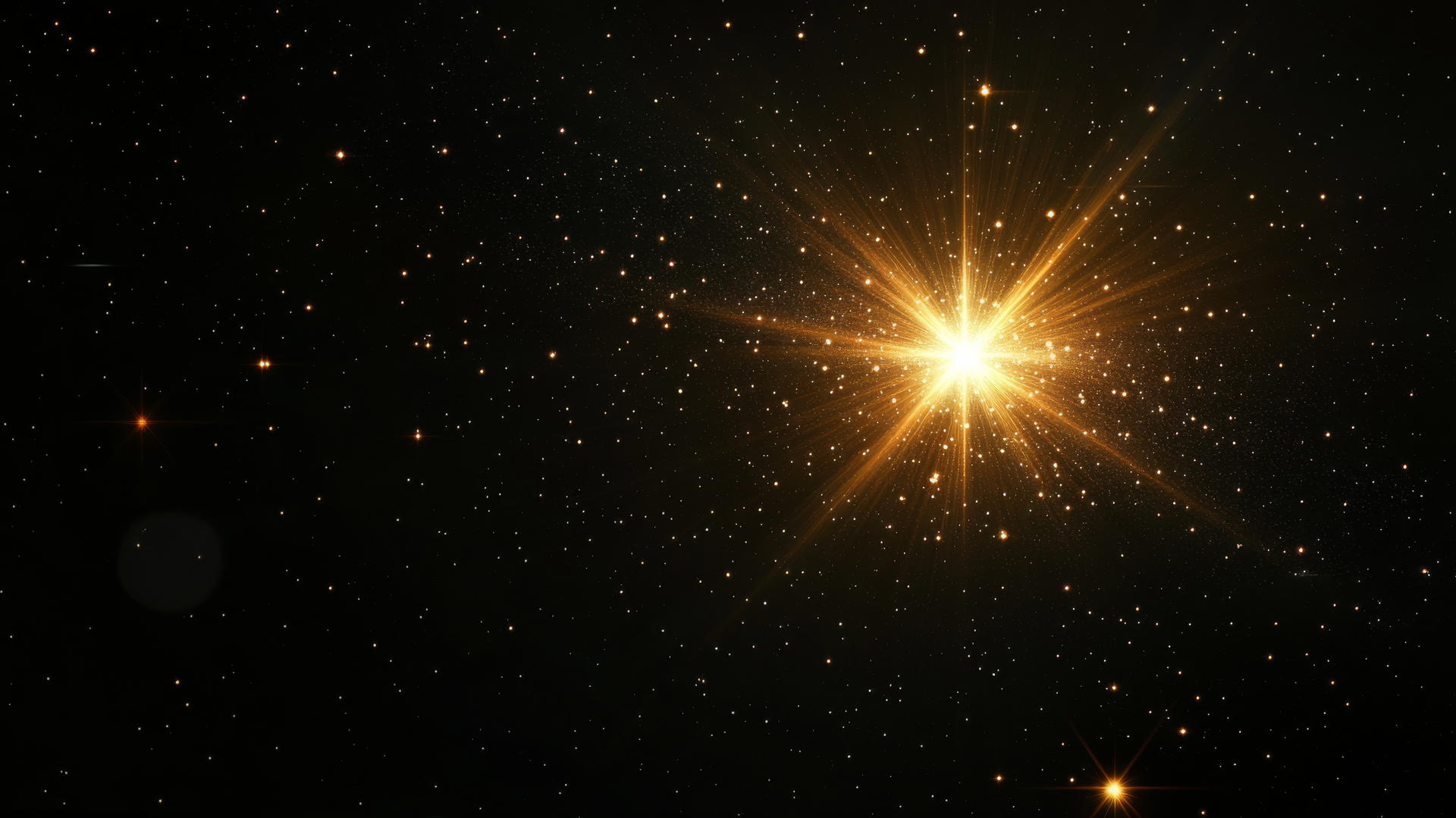 star wallpaper y2k with black background and glowing central star