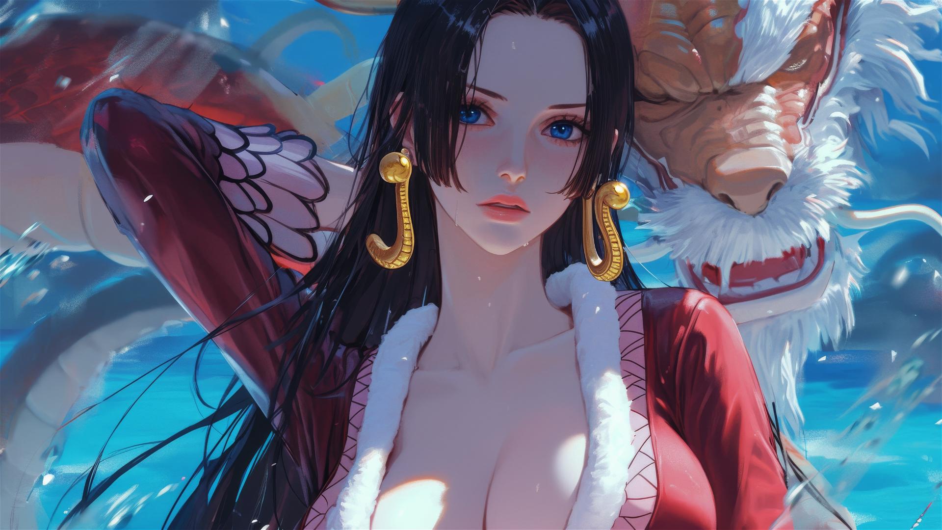 Boa Hancock character from One Piece anime