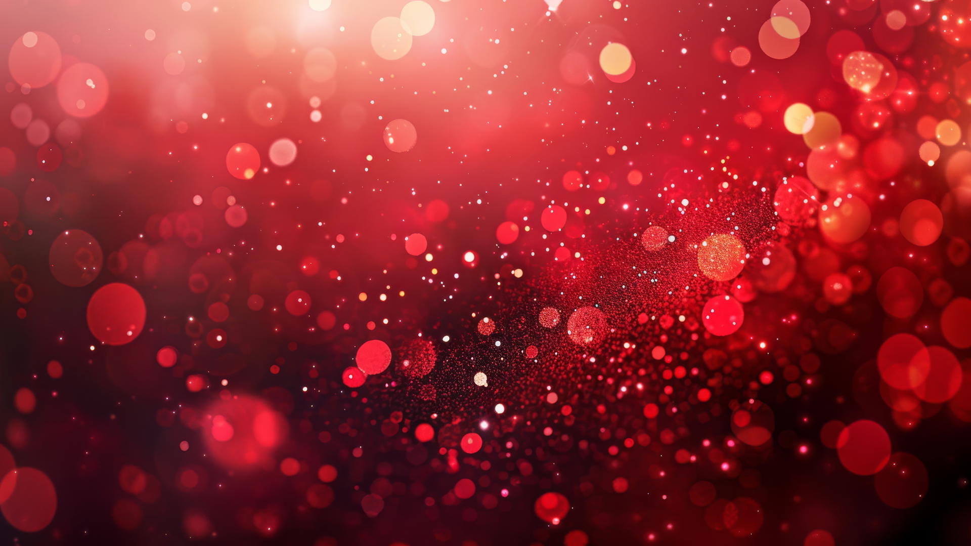 Christmas background with lots of red in 4K resolution